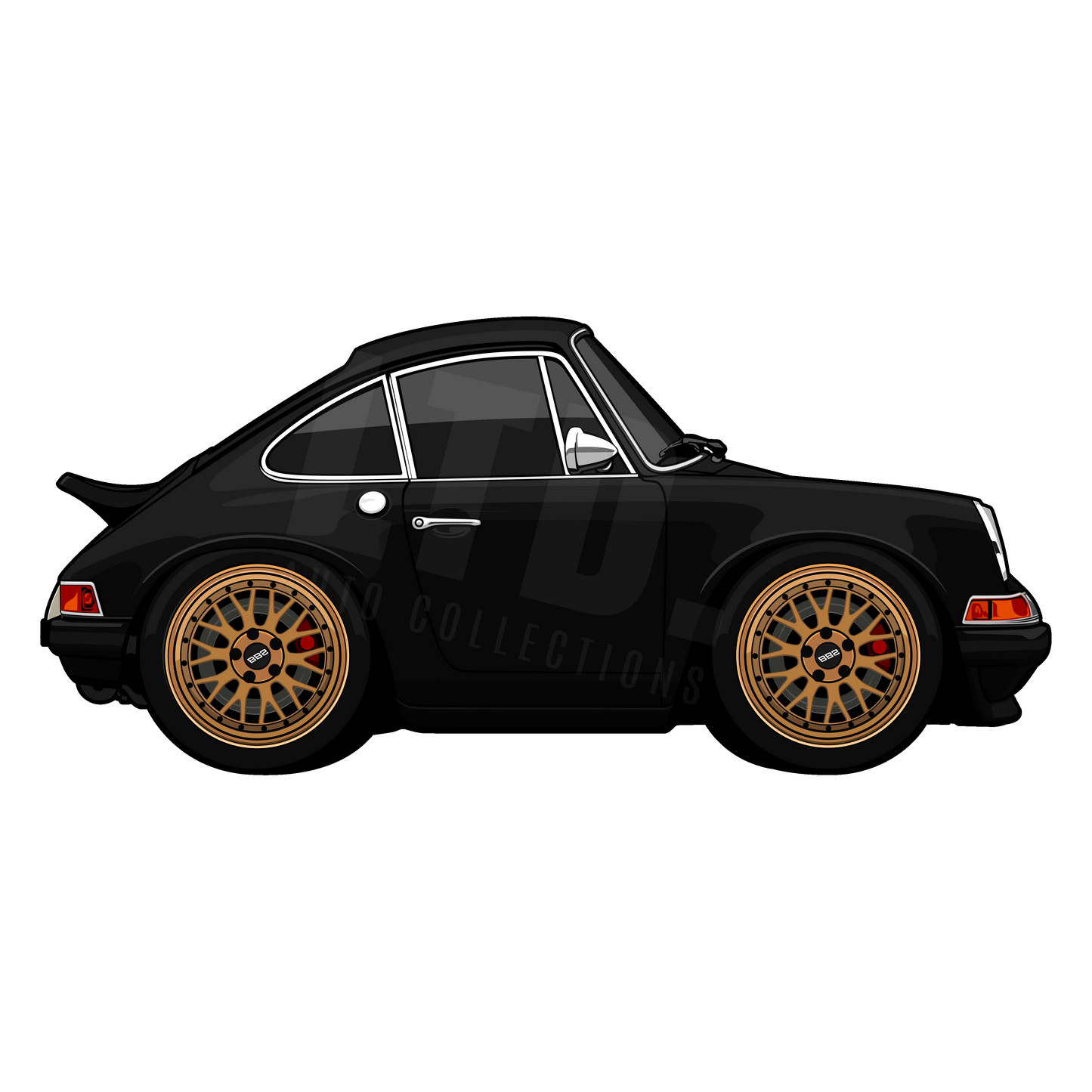 Porsche 964 JDM Style Rug