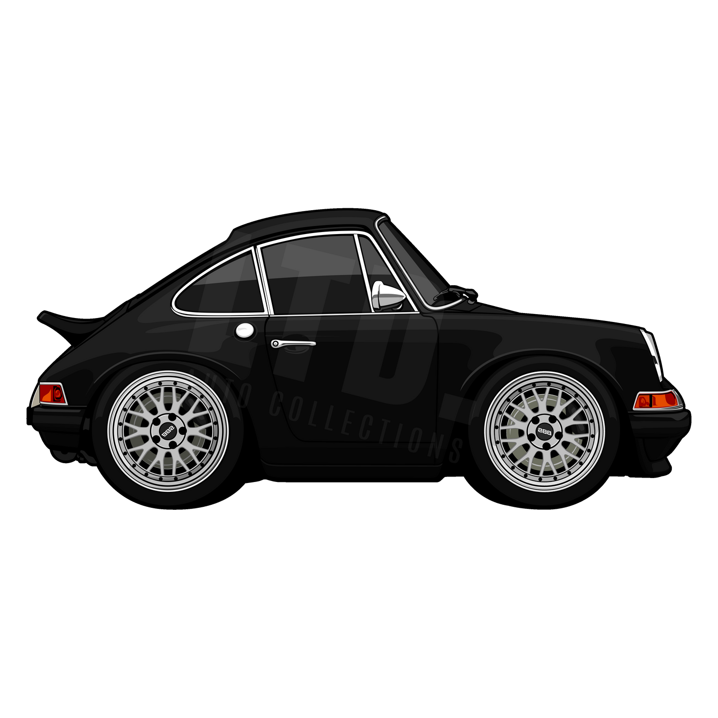 Porsche 964 JDM Style Rug