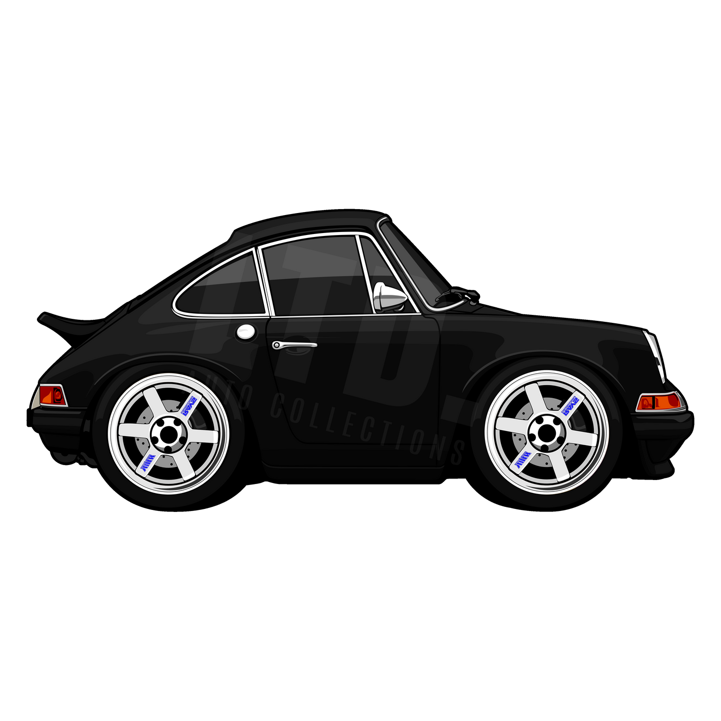 Porsche 964 JDM Style Rug