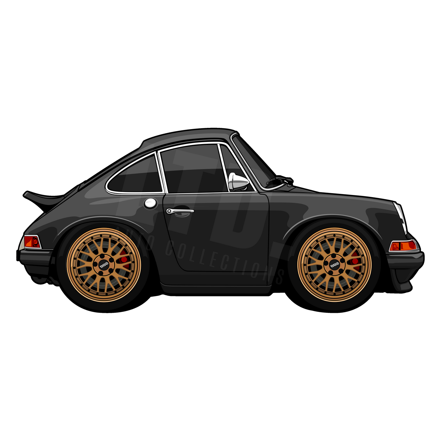 Porsche 964 JDM Style Rug