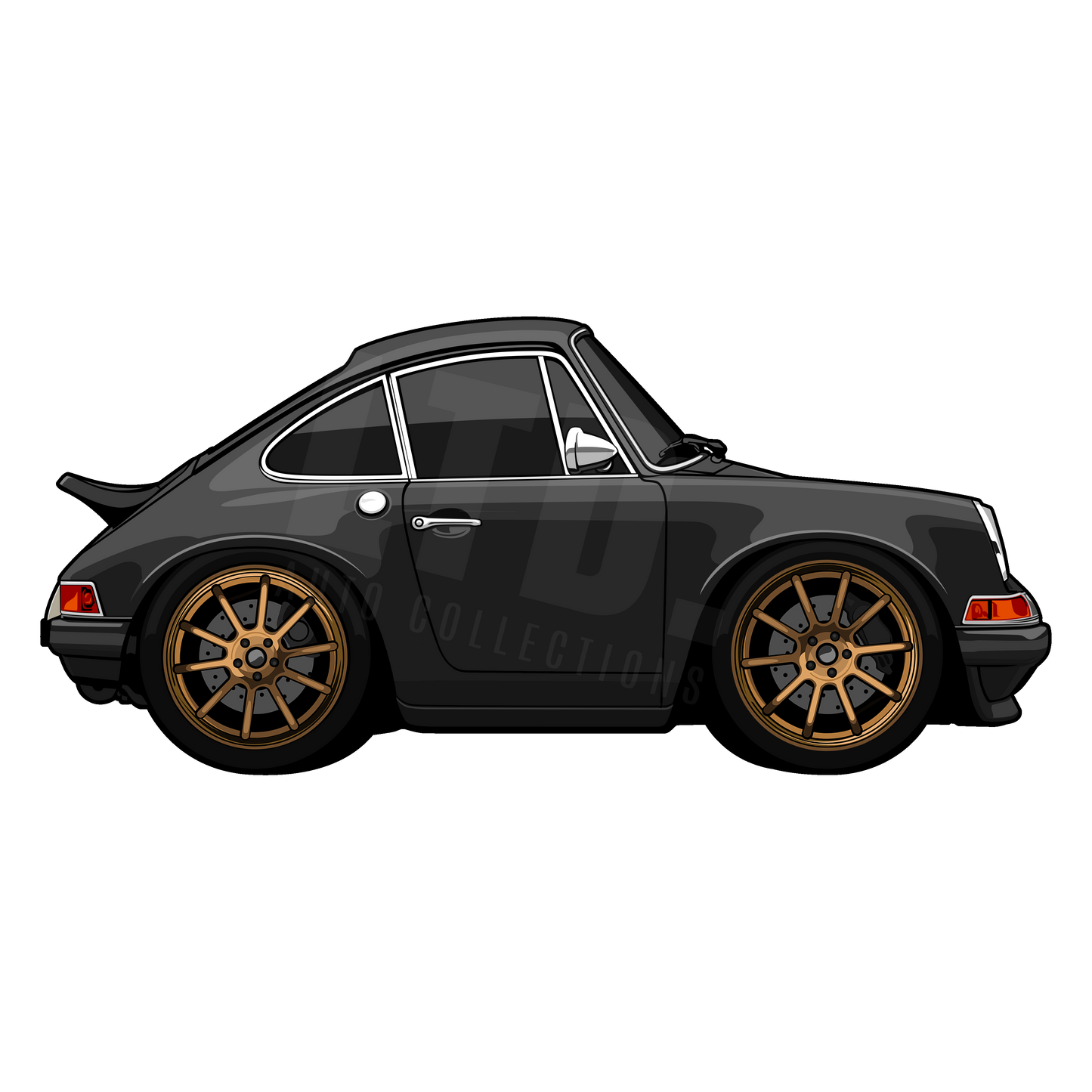 Porsche 964 JDM Style Rug