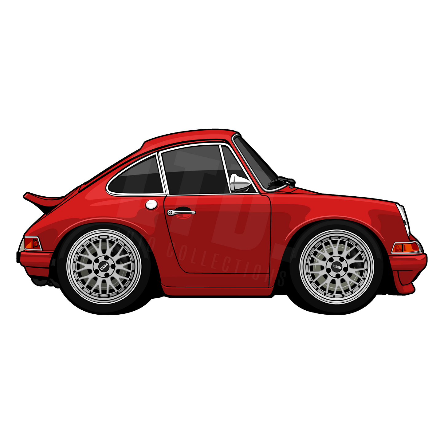 Porsche 964 JDM Style Rug