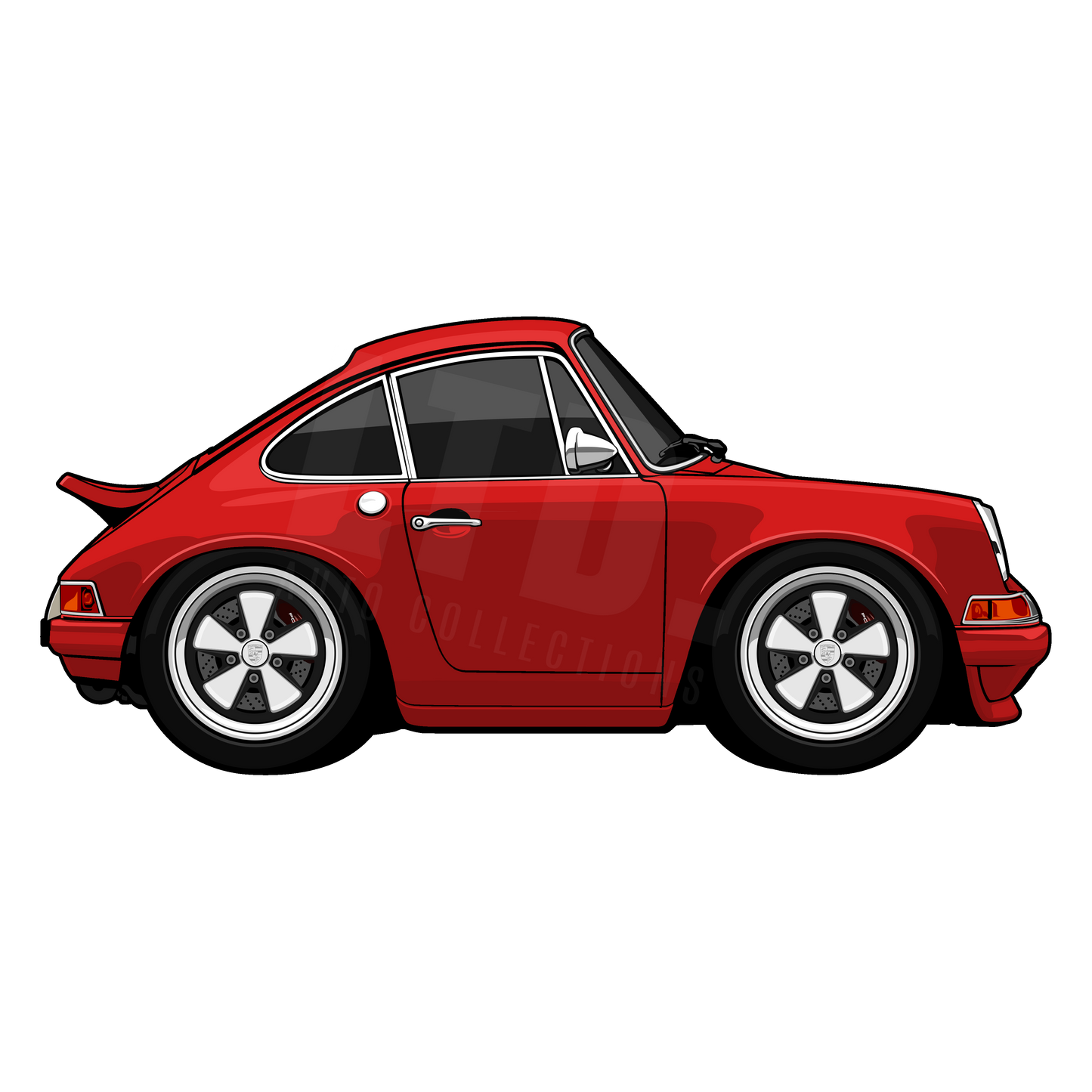 Porsche 964 JDM Style Rug