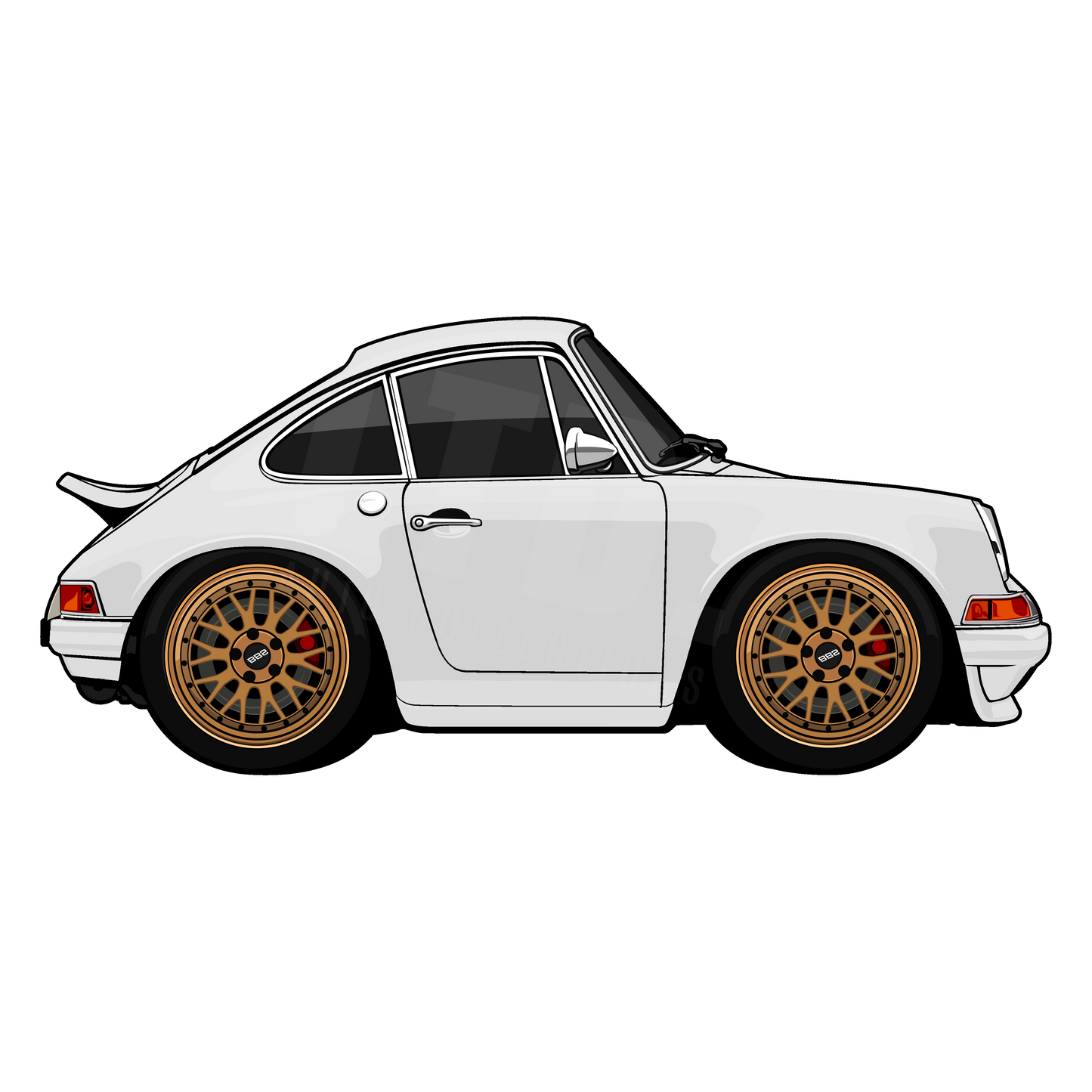 Porsche 964 JDM Style Rug