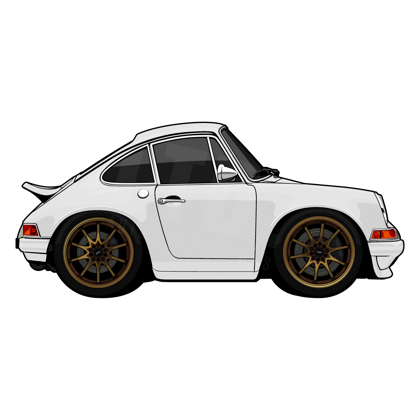 Porsche 964 JDM Style Rug