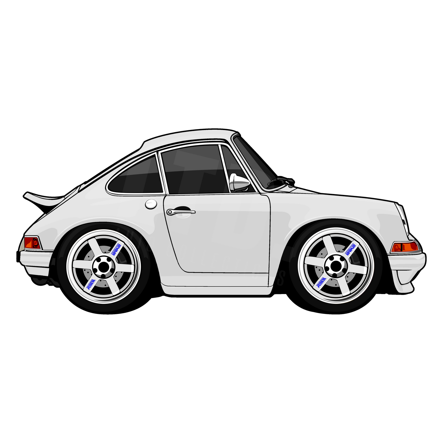 Porsche 964 JDM Style Rug