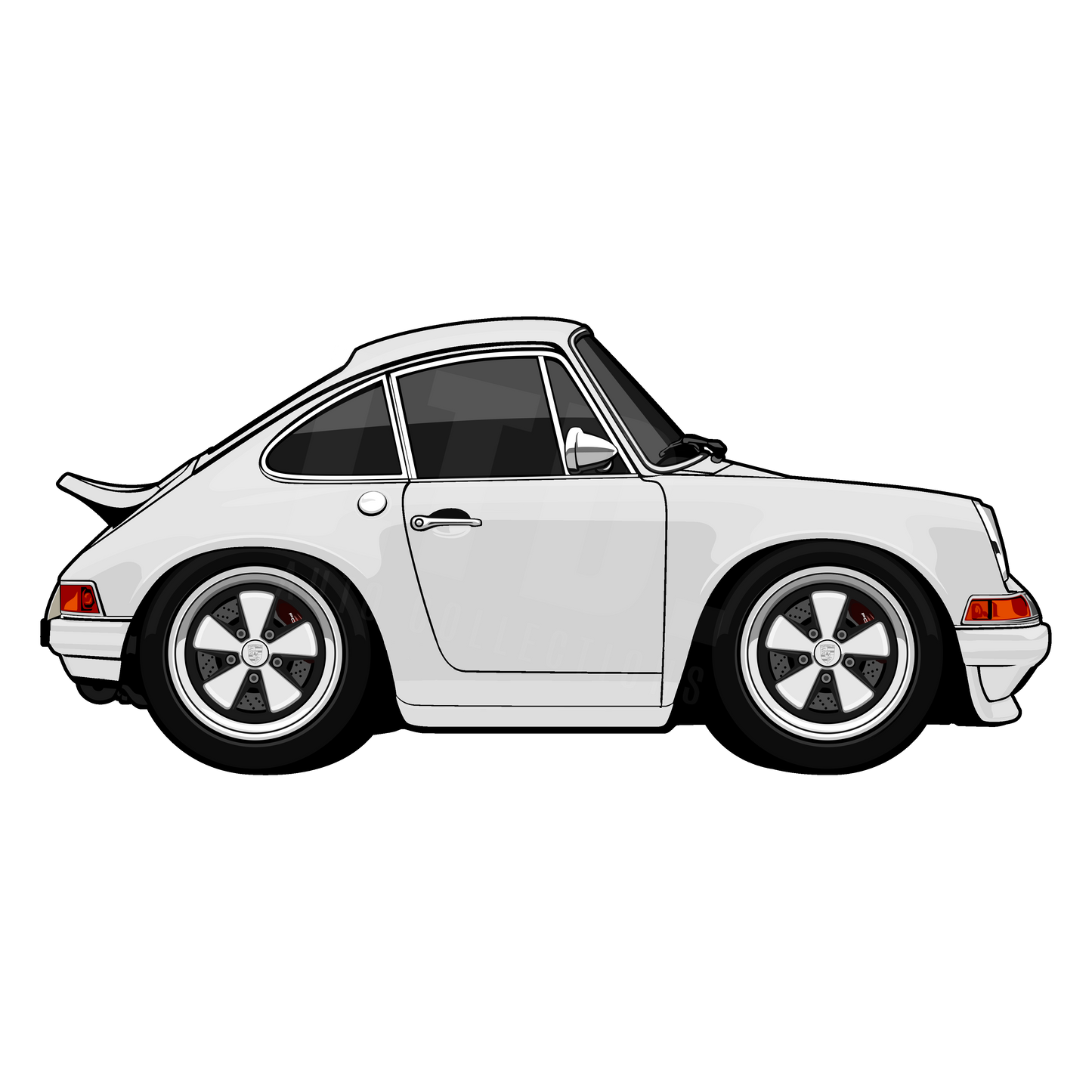 Porsche 964 JDM Style Rug
