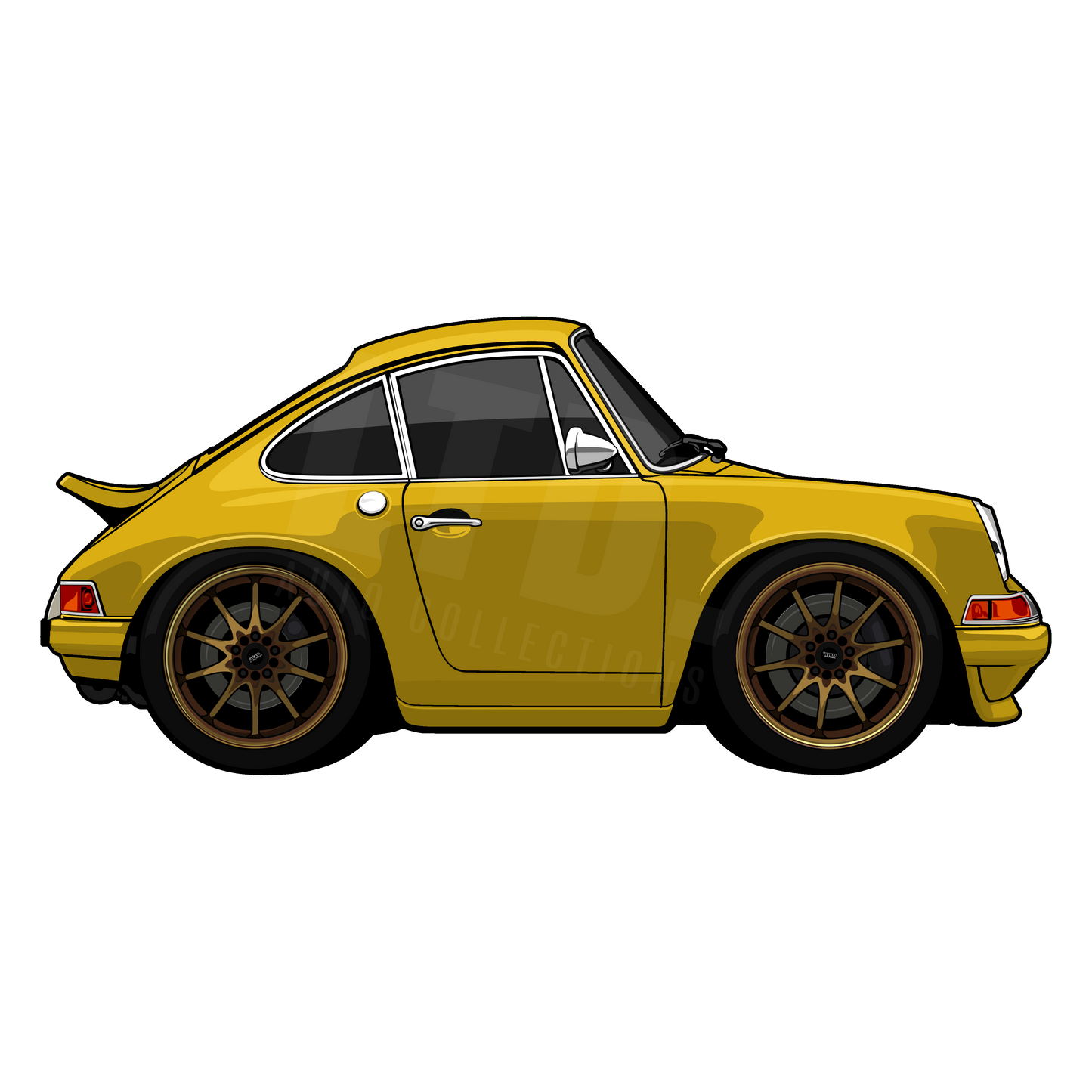 Porsche 964 JDM Style Rug