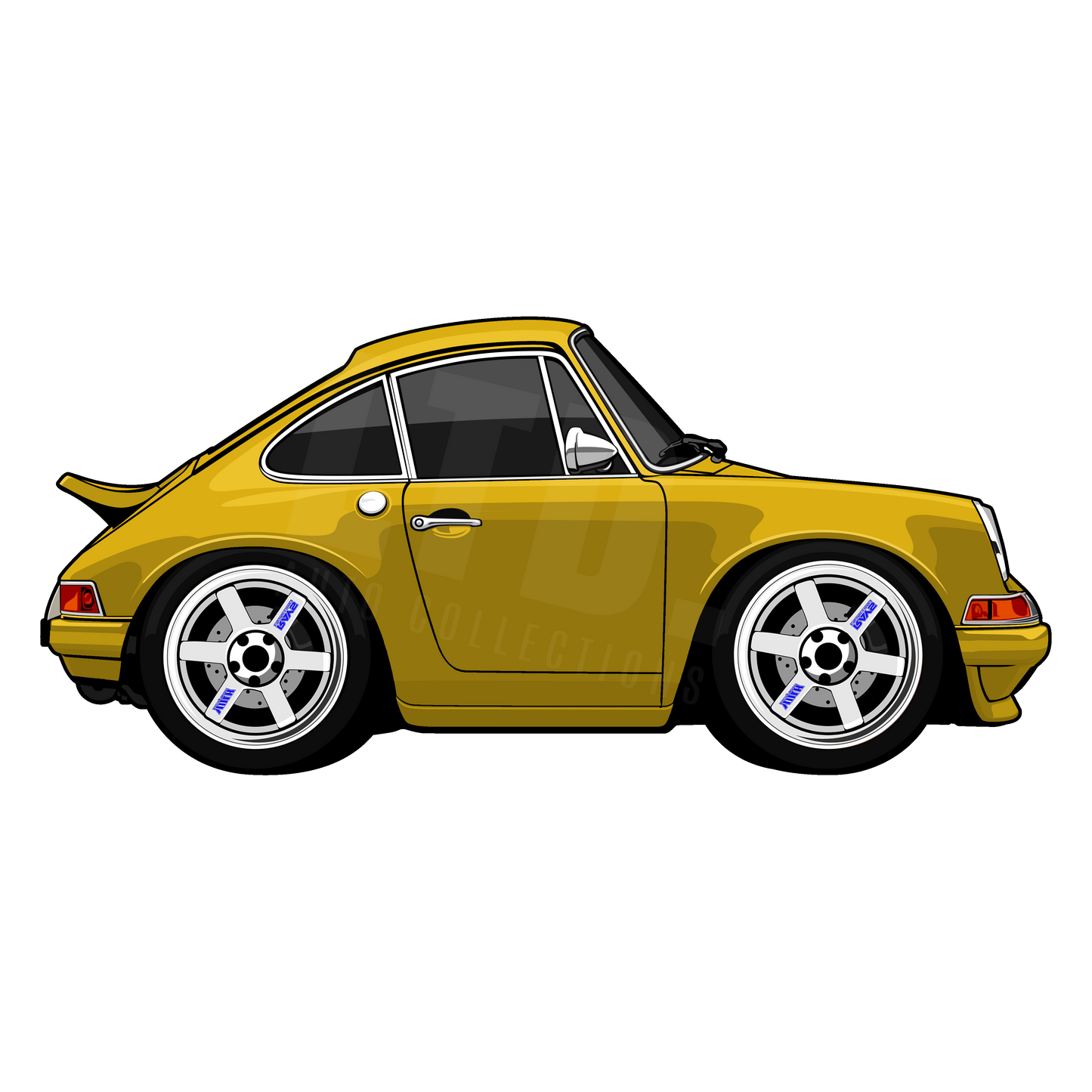 Porsche 964 JDM Style Rug