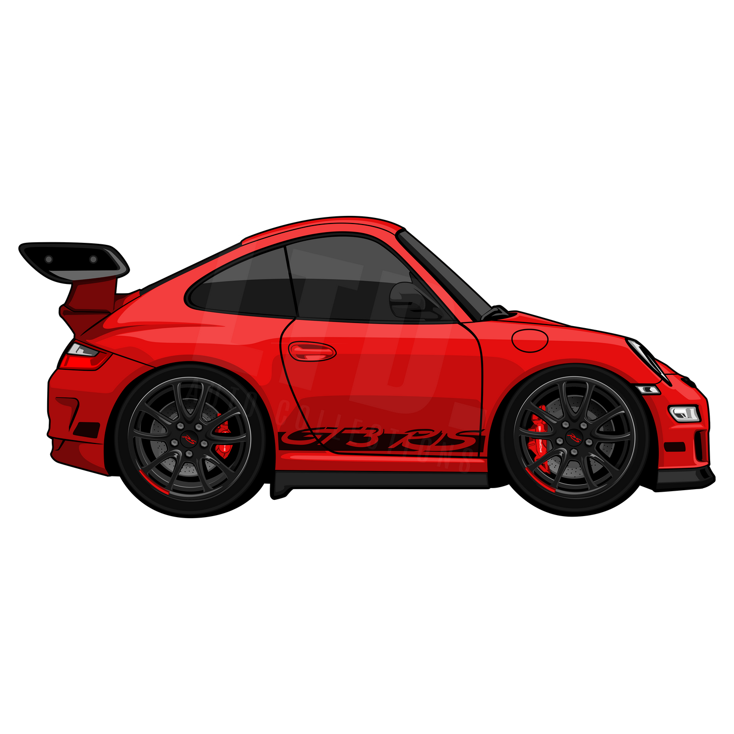 Porsche 997 GT3RS Rug