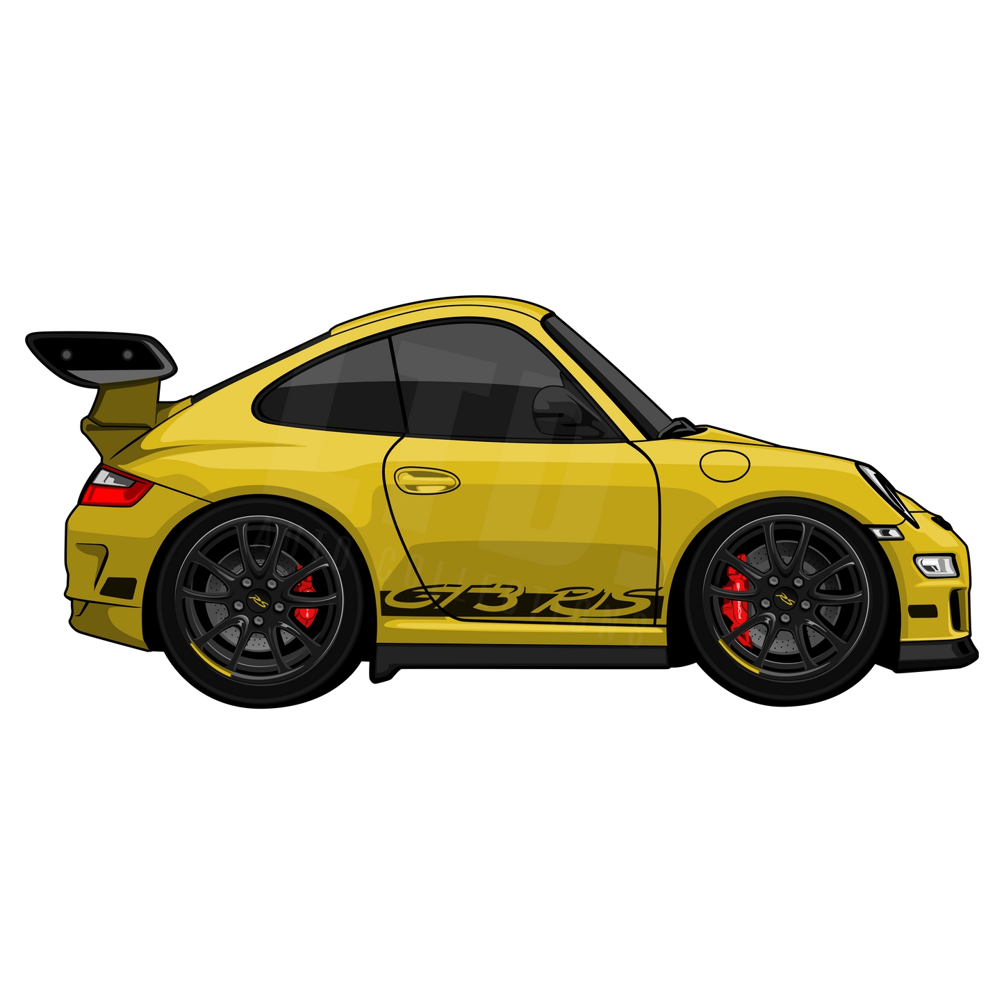 Porsche 997 GT3RS Rug