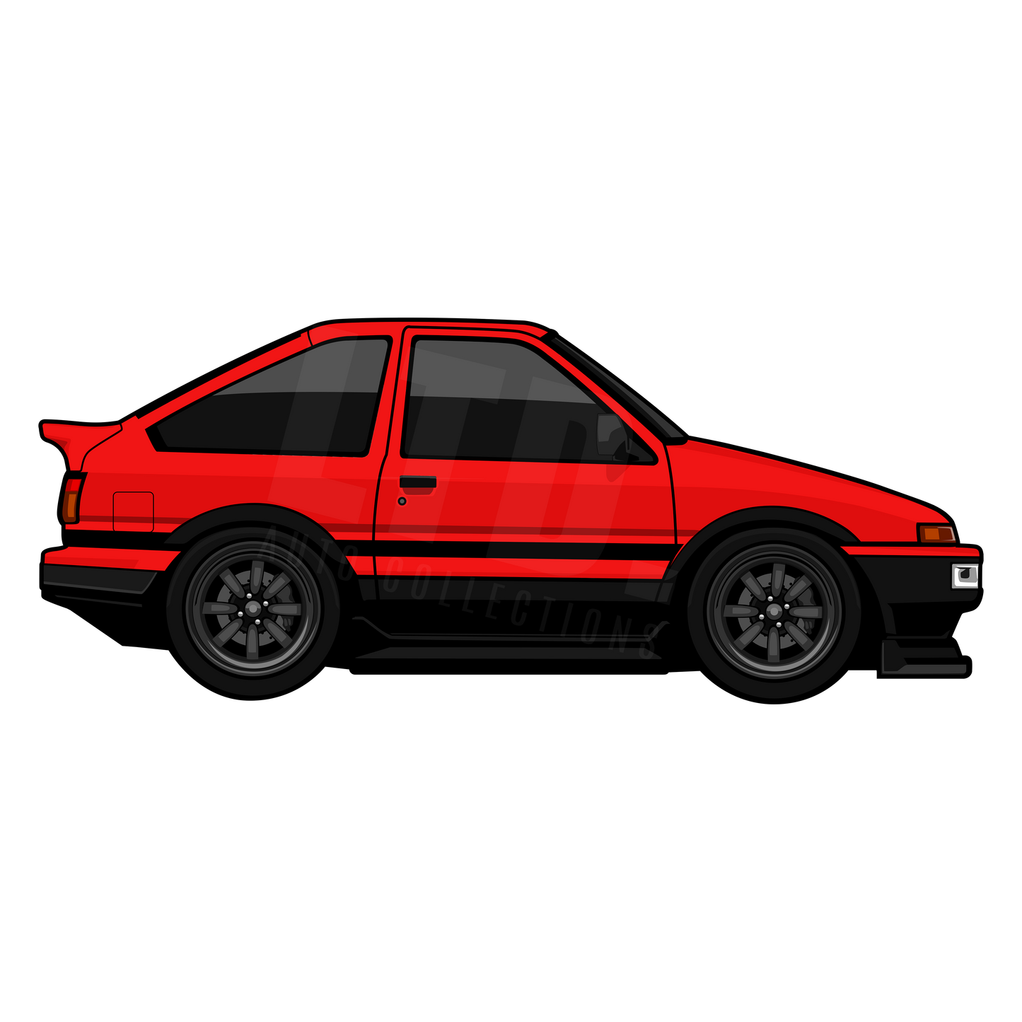 Toyota AE86 Trueno Rug