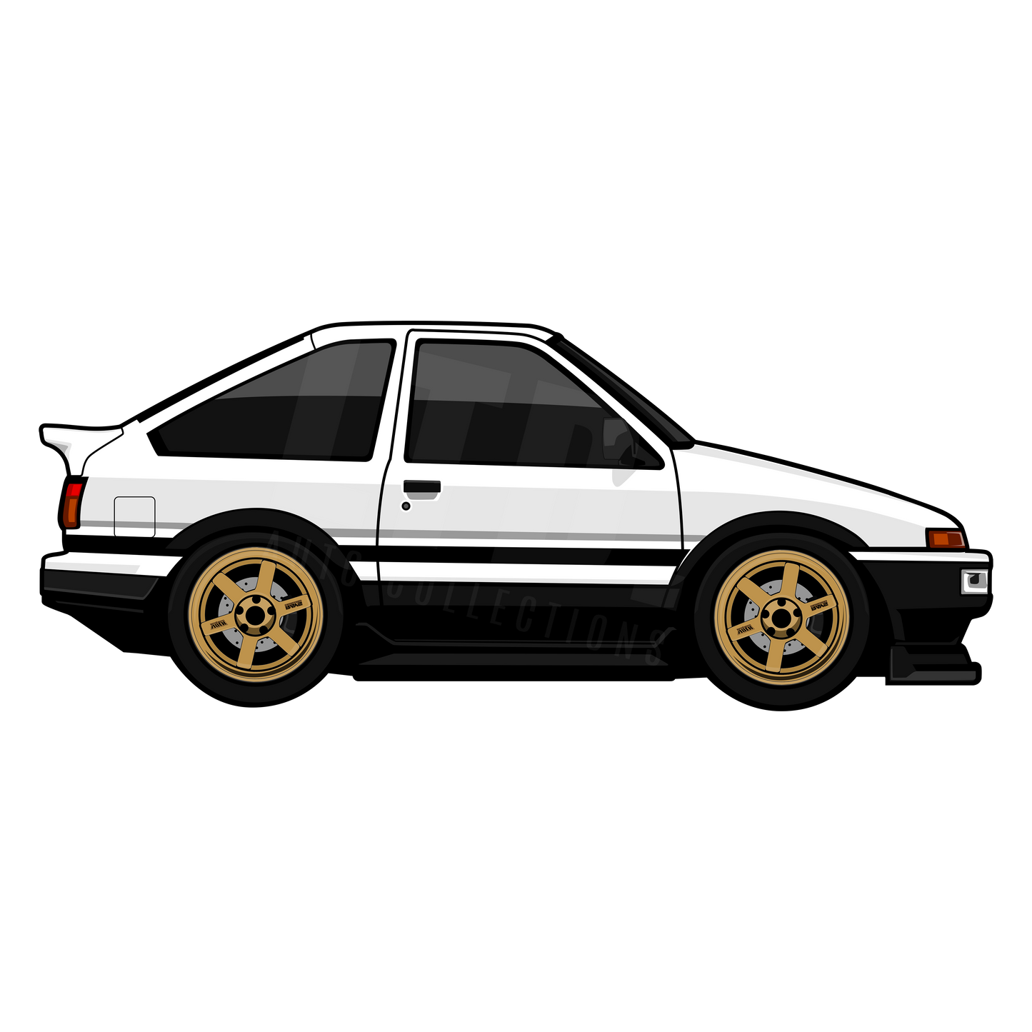 Toyota AE86 Trueno Rug