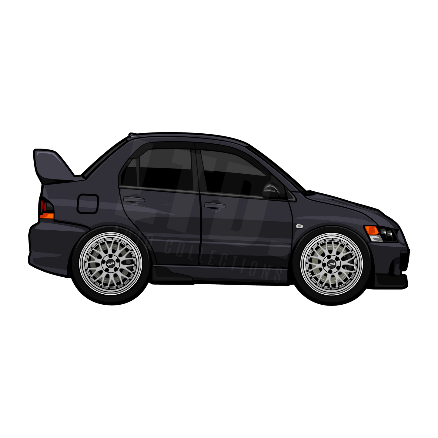 Mitsubishi Evolution Rug