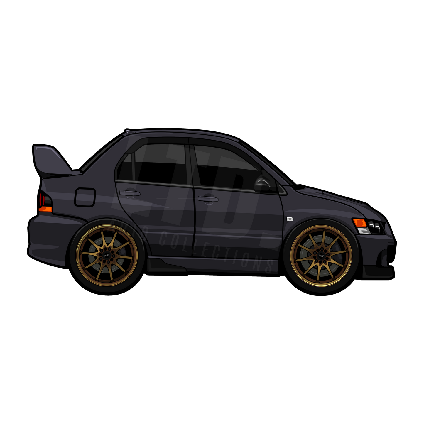 Mitsubishi Evolution Rug