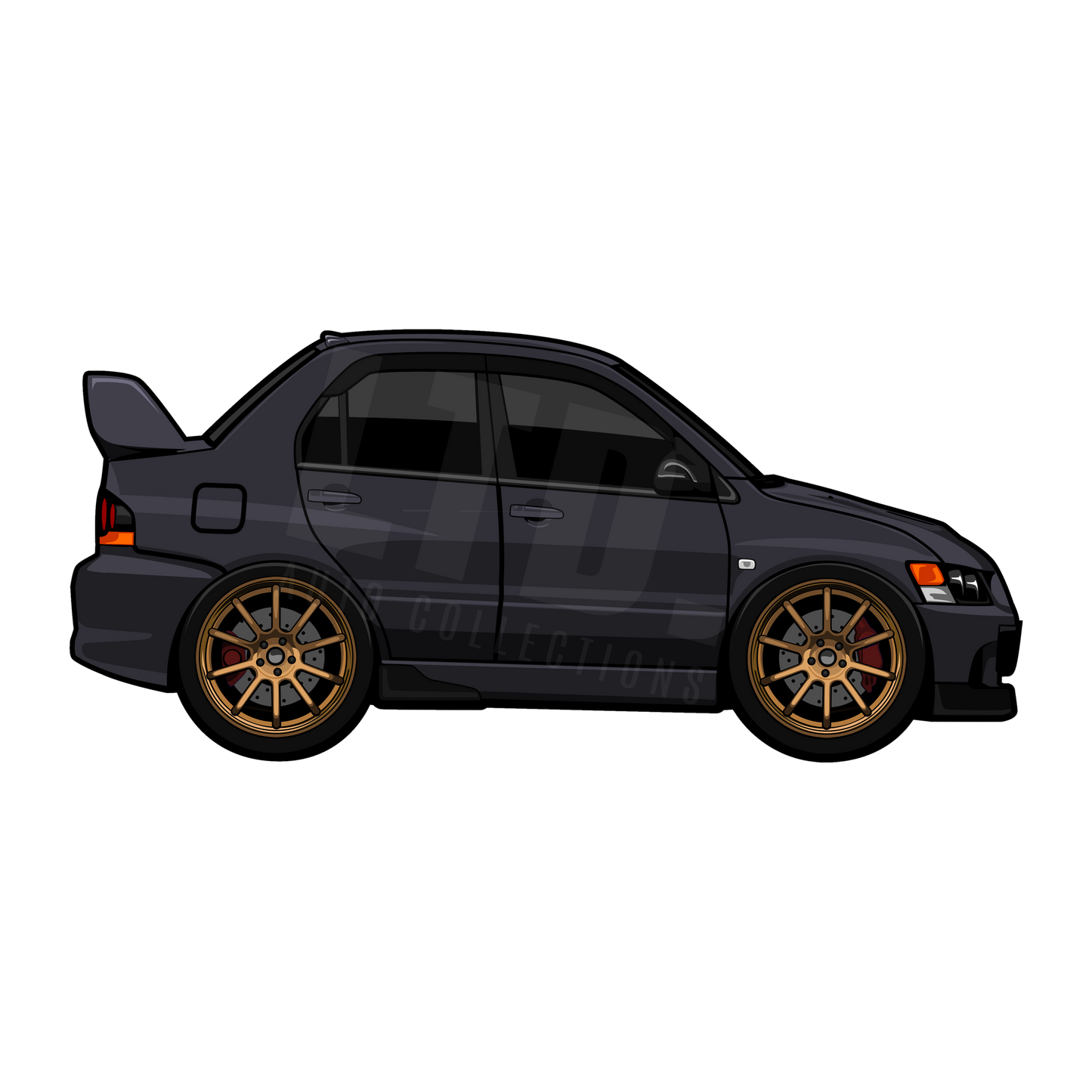 Mitsubishi Evolution Rug