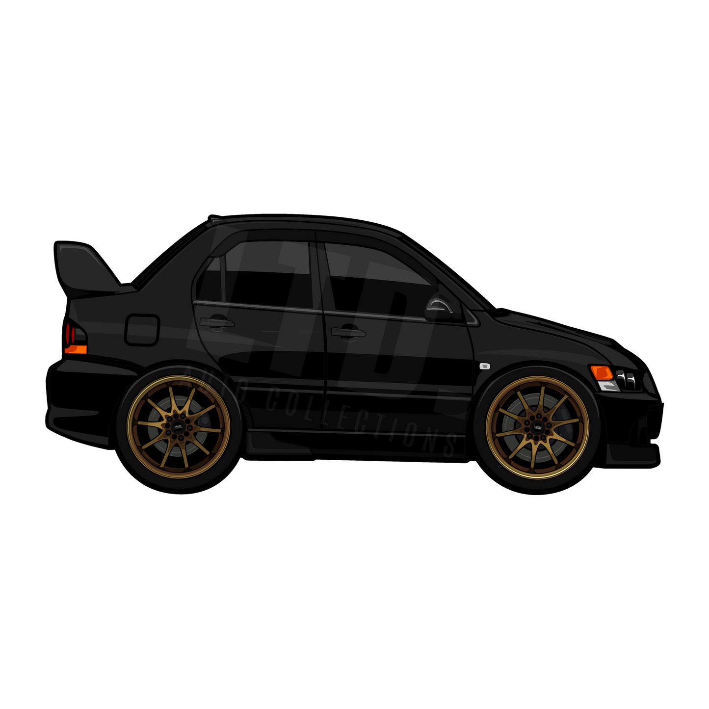 Mitsubishi Evolution Rug