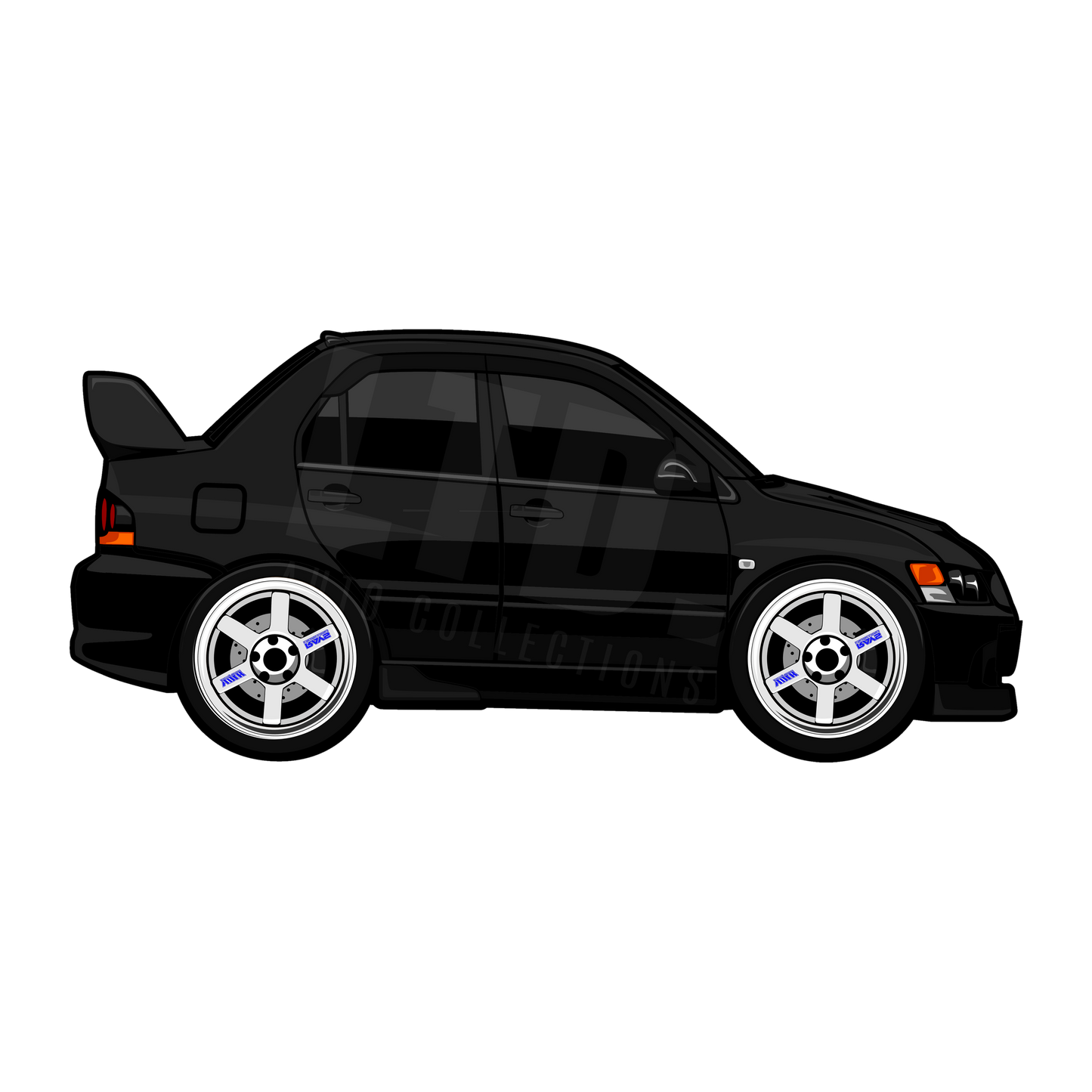 Mitsubishi Evolution Rug