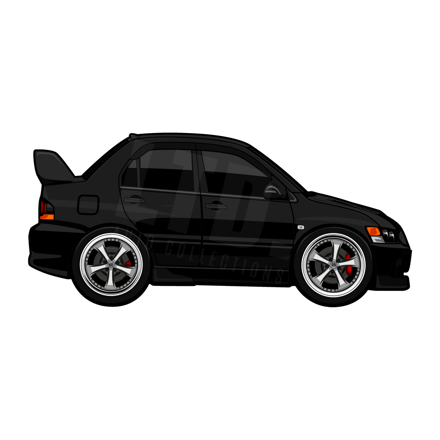 Mitsubishi Evolution Rug