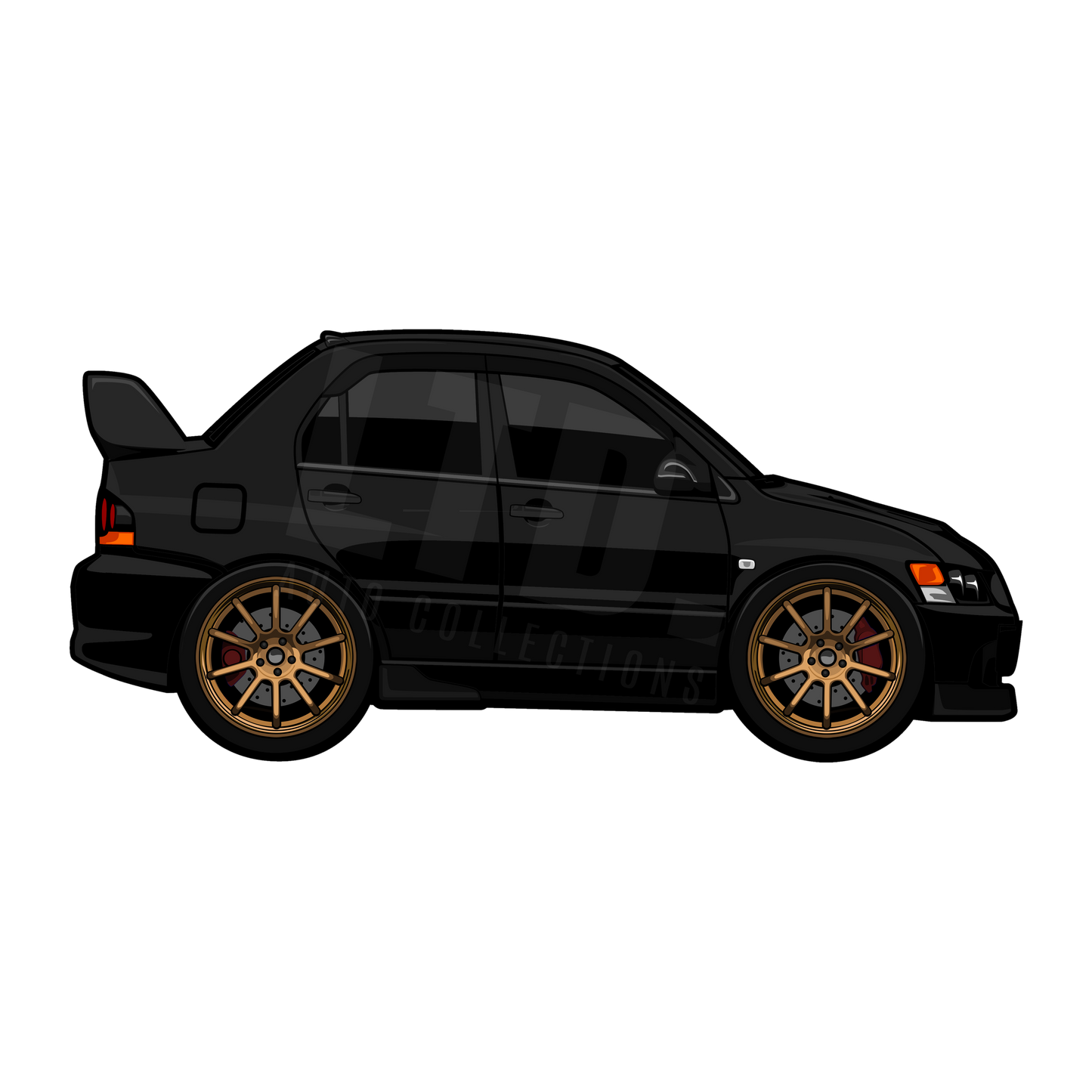 Mitsubishi Evolution Rug