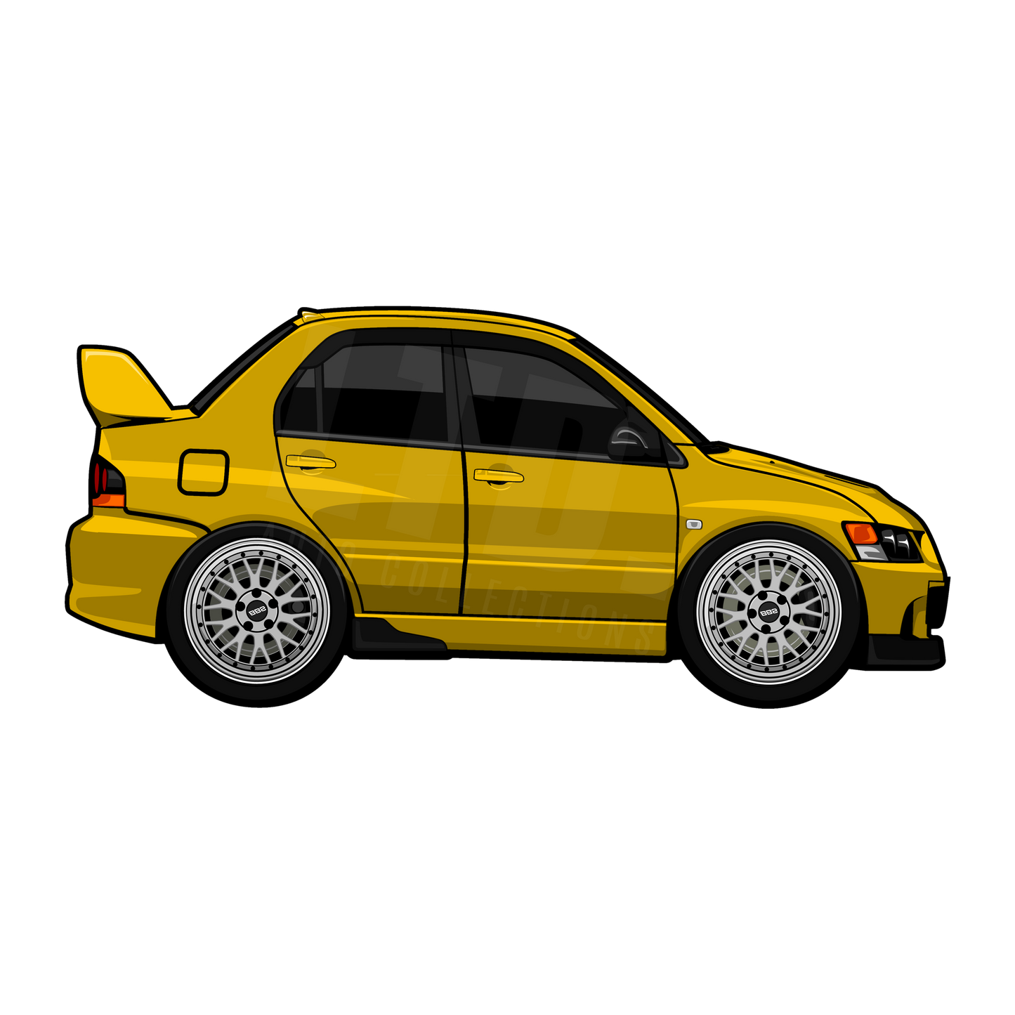 Mitsubishi Evolution Rug