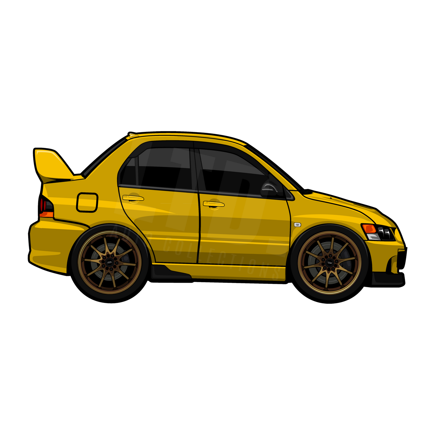 Mitsubishi Evolution Rug