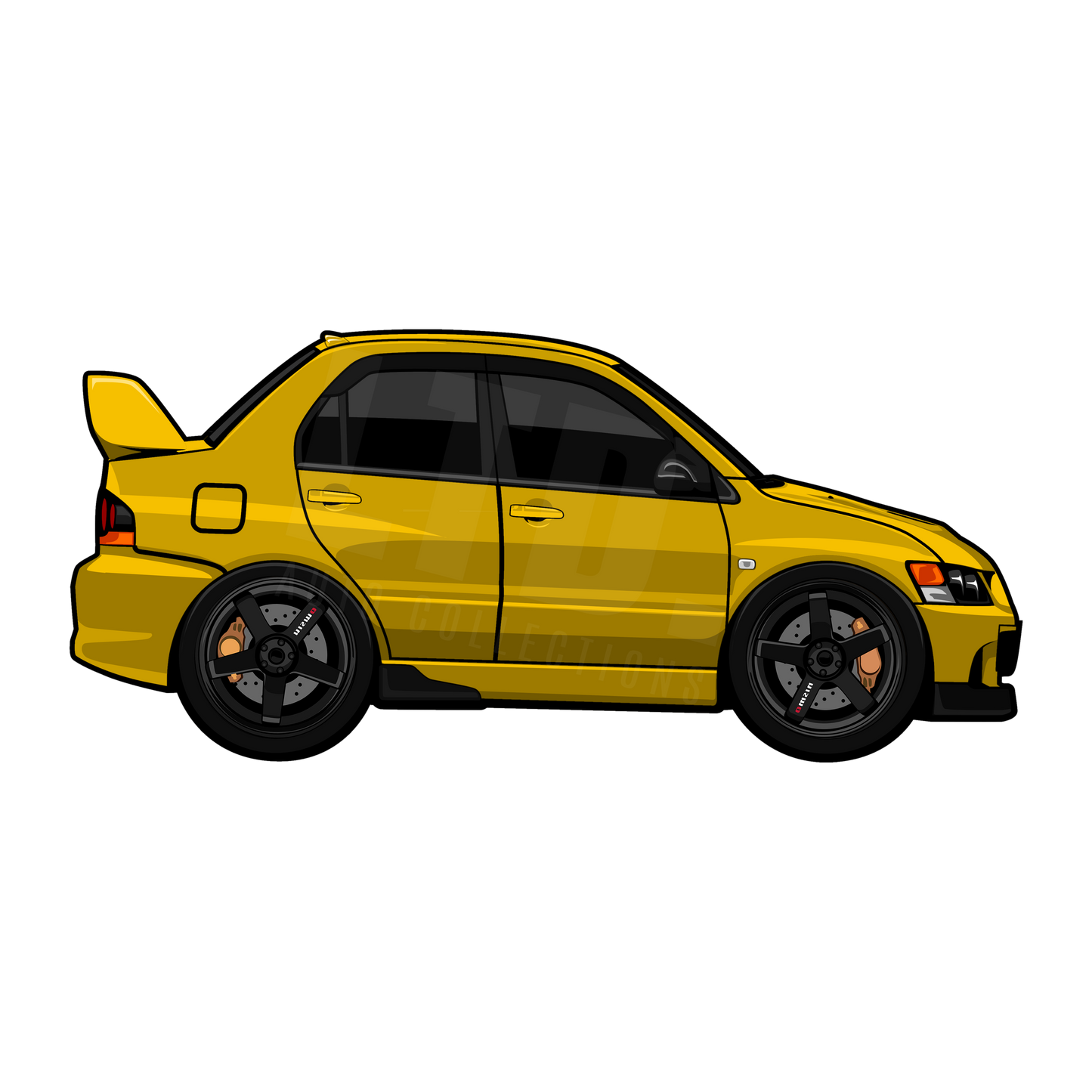 Mitsubishi Evolution Rug
