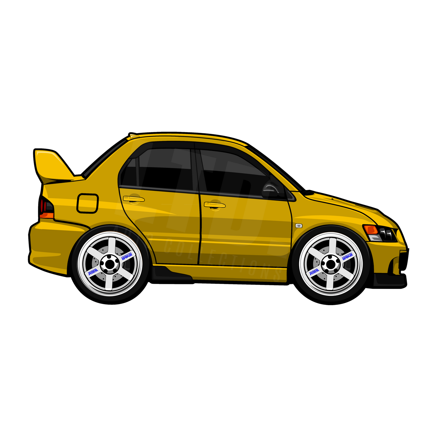 Mitsubishi Evolution Rug