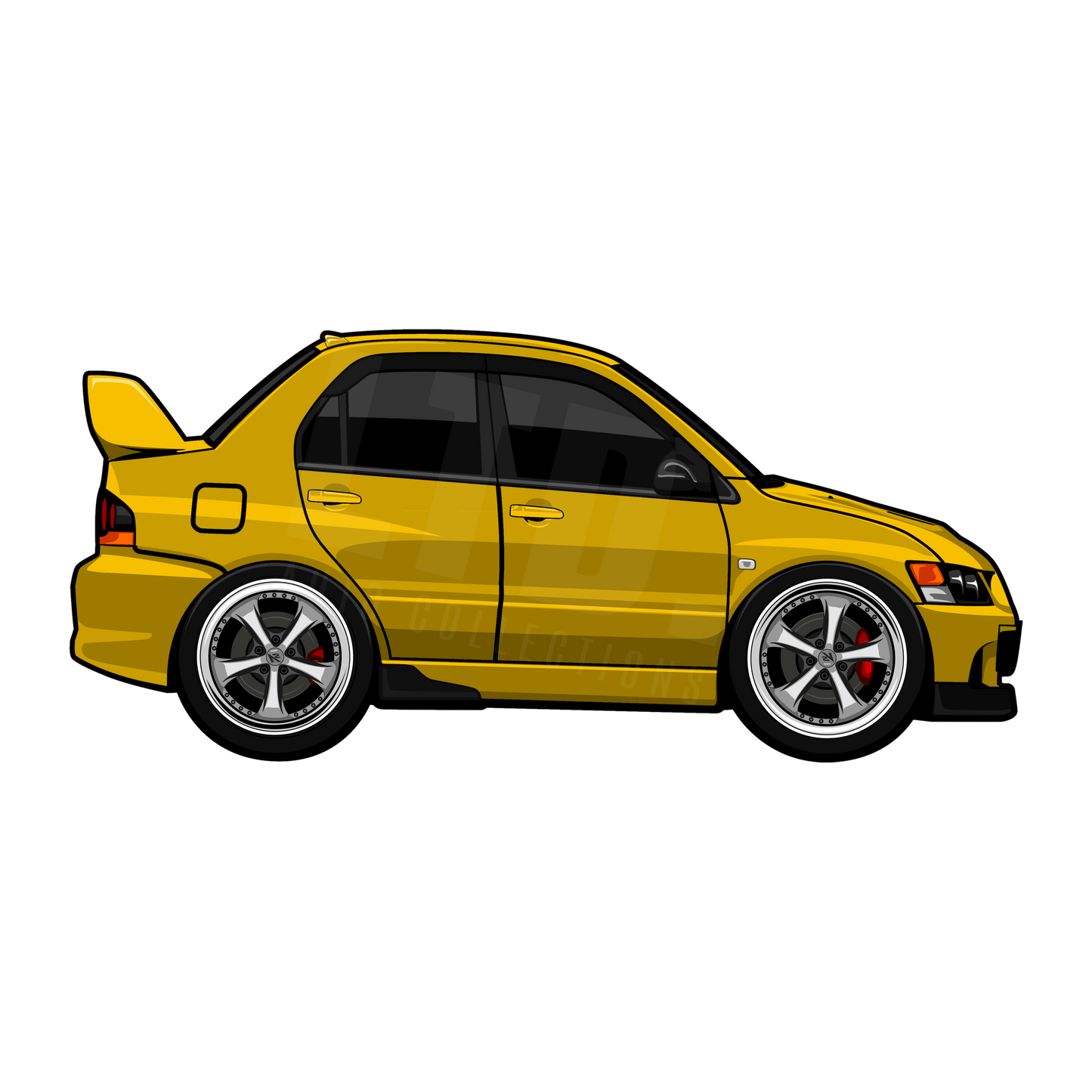 Mitsubishi Evolution Rug