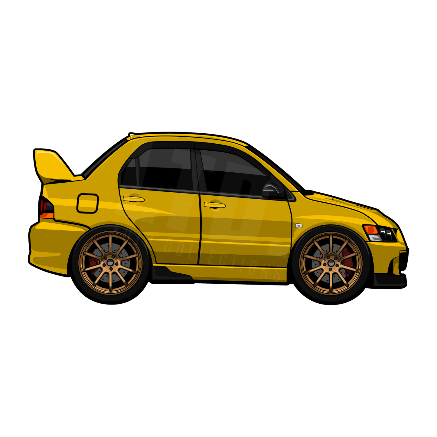 Mitsubishi Evolution Rug