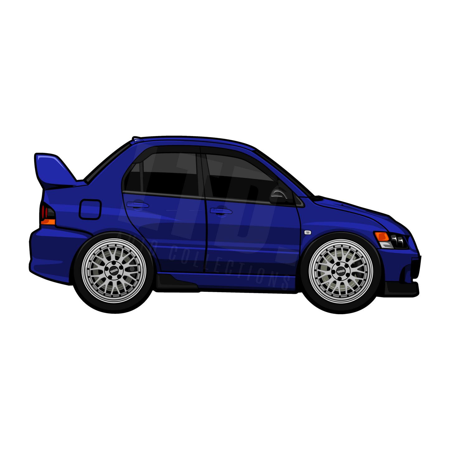 Mitsubishi Evolution Rug