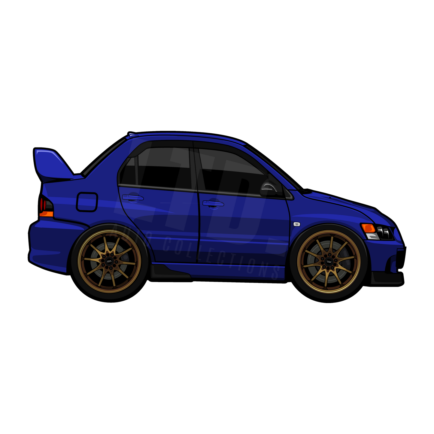 Mitsubishi Evolution Rug
