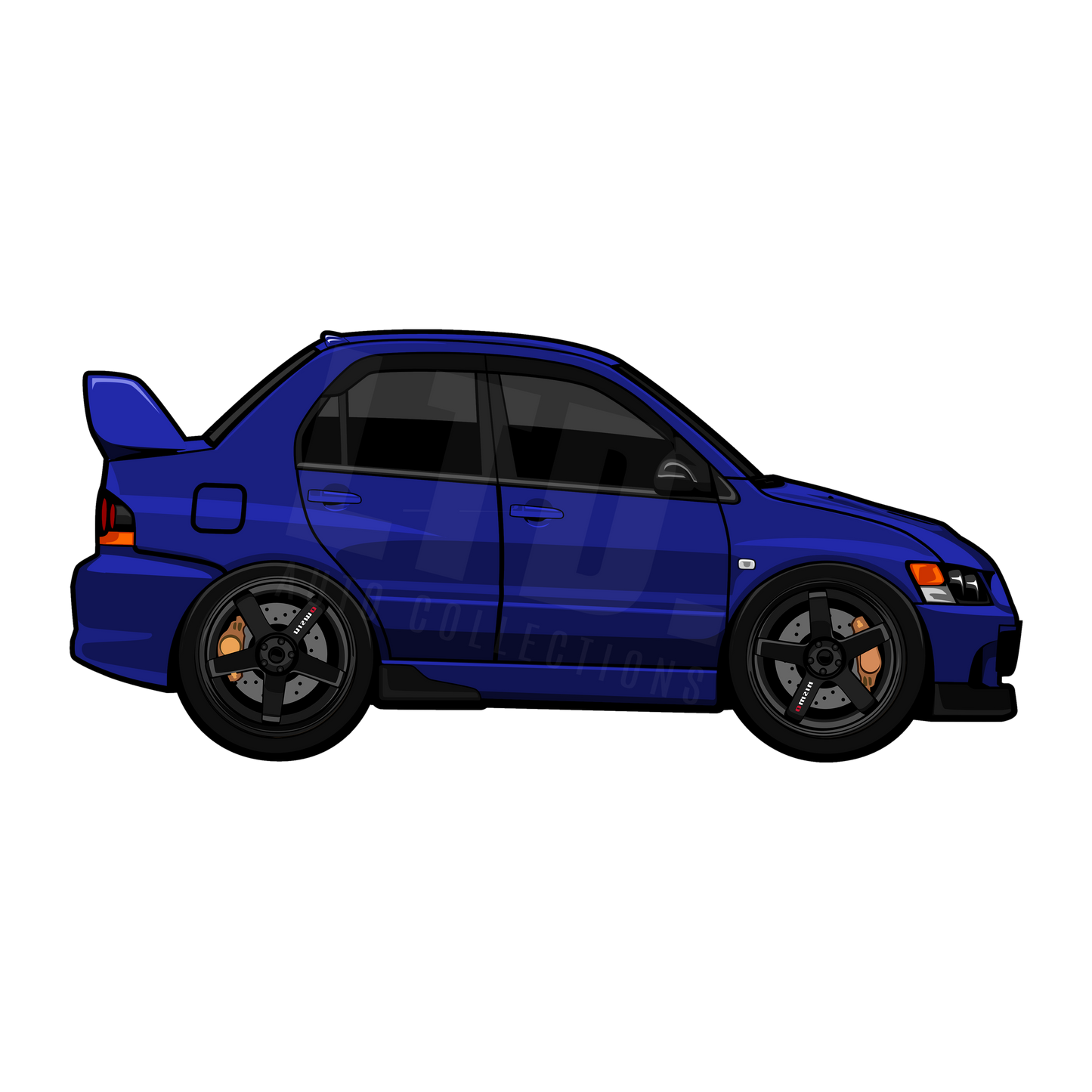 Mitsubishi Evolution Rug