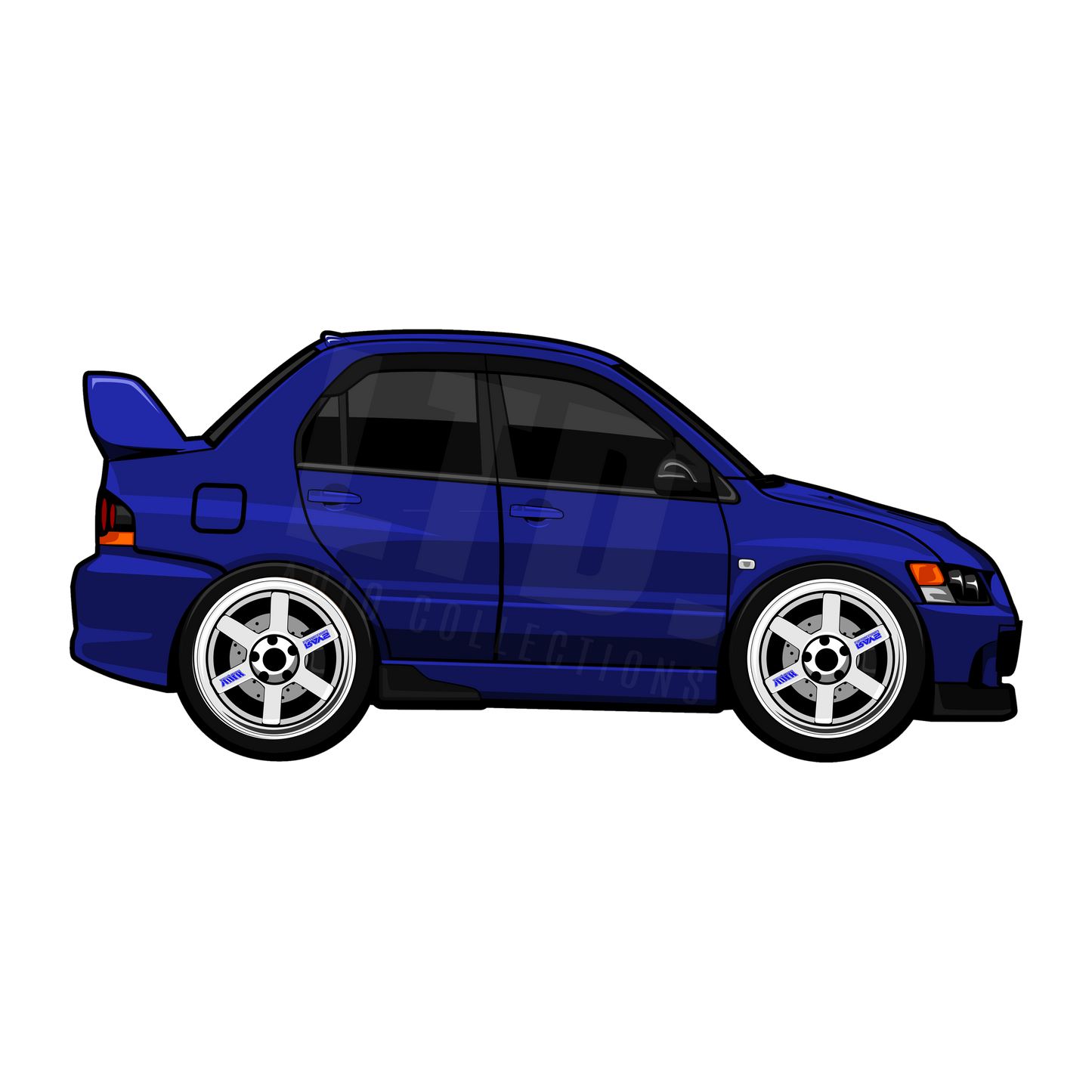 Mitsubishi Evolution Rug
