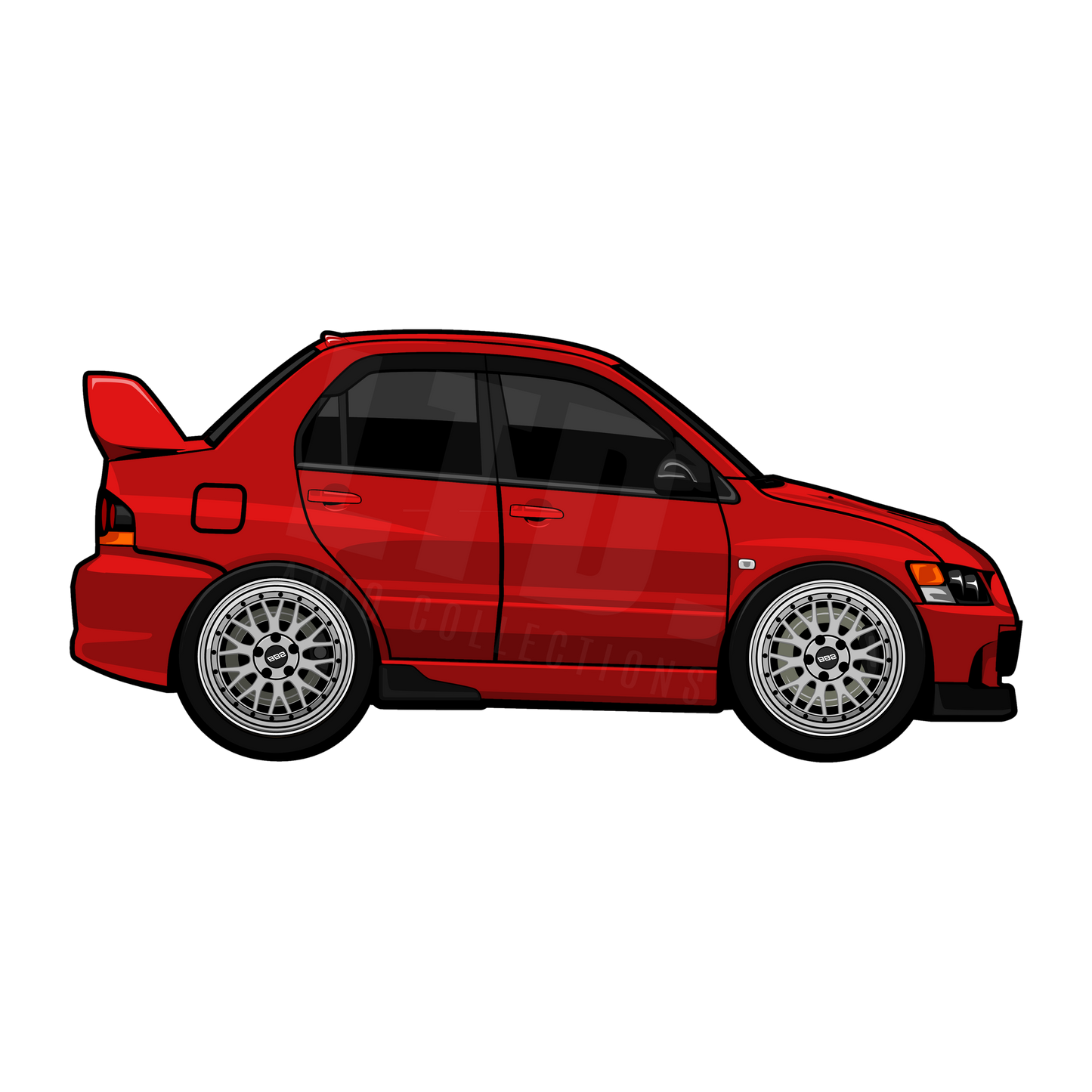 Mitsubishi Evolution Rug