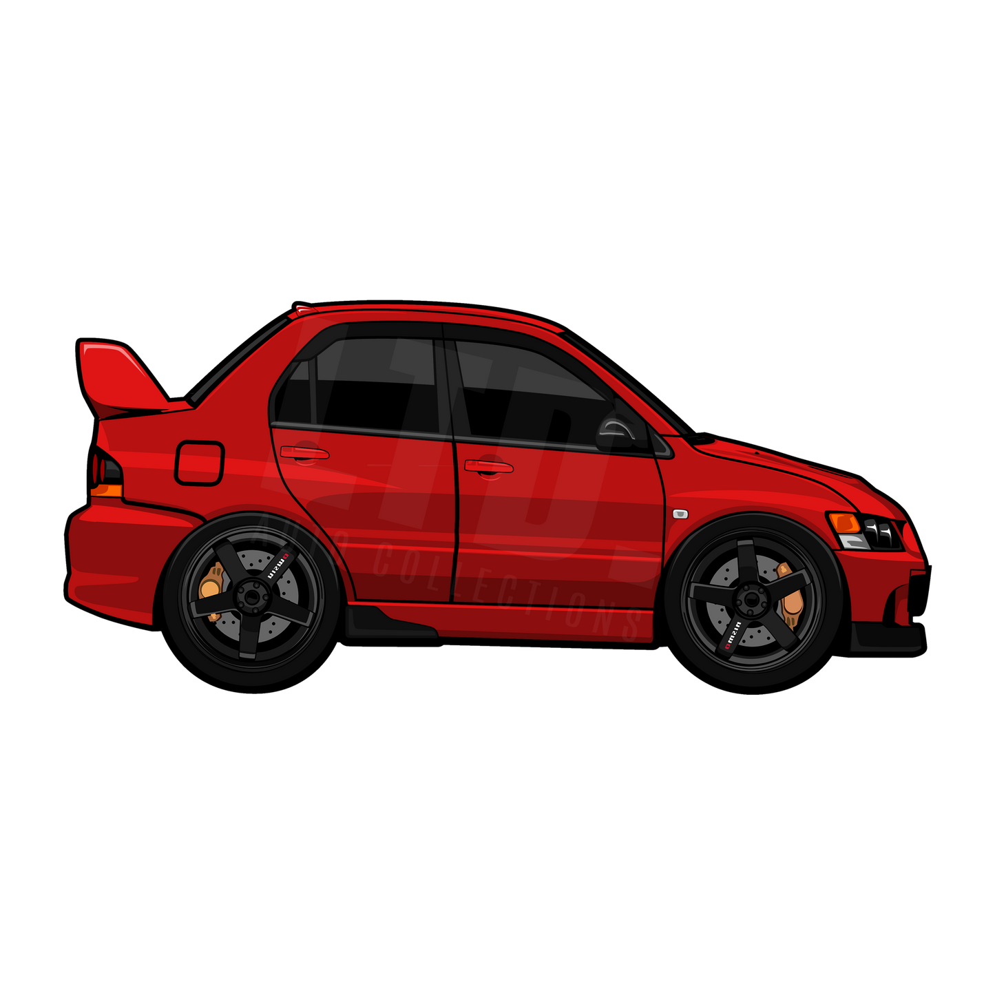 Mitsubishi Evolution Rug