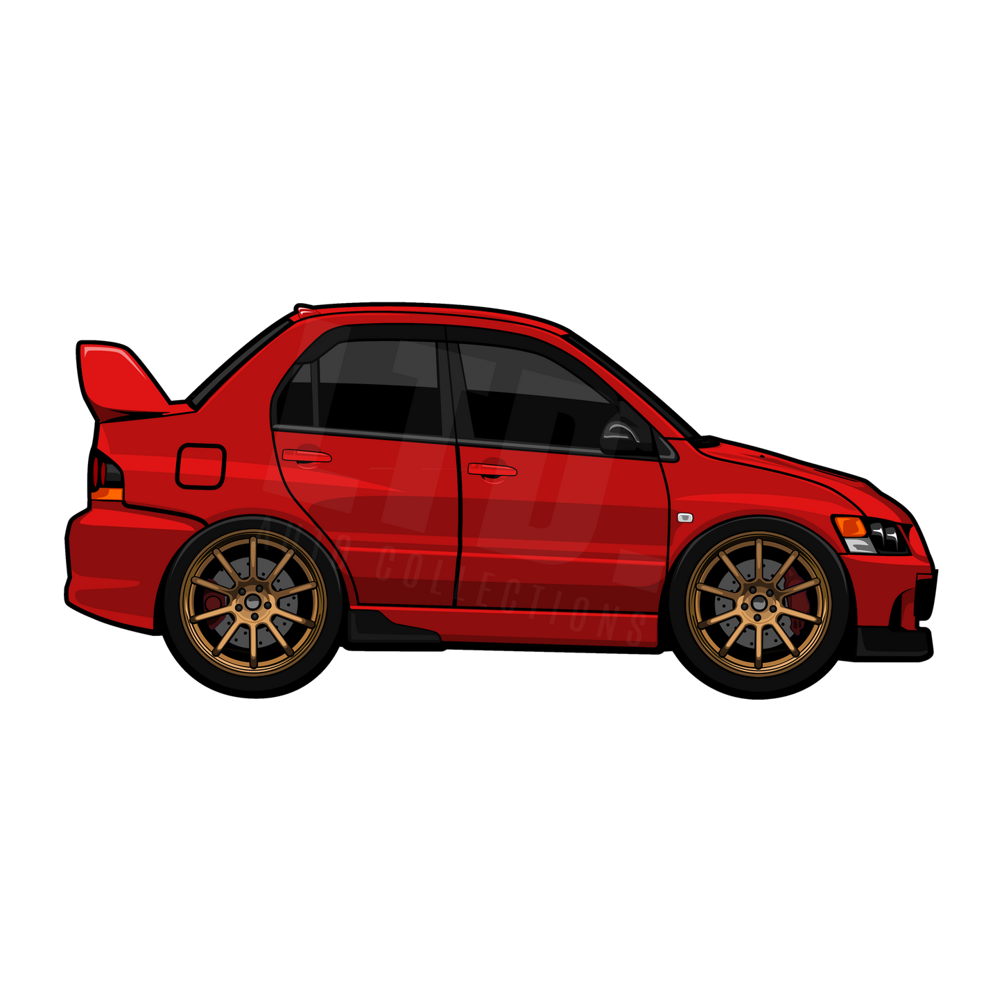 Mitsubishi Evolution Rug