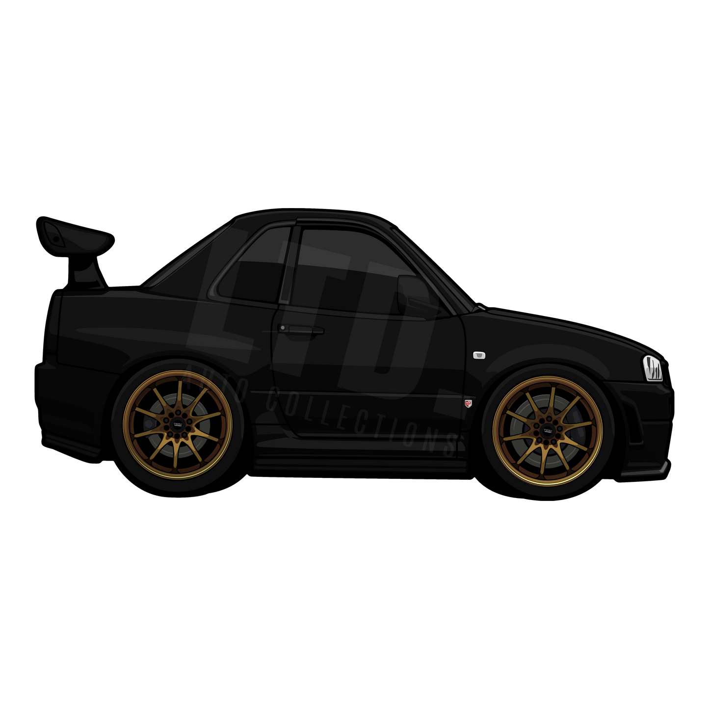 Nissan Skyline R34 GTR Rug