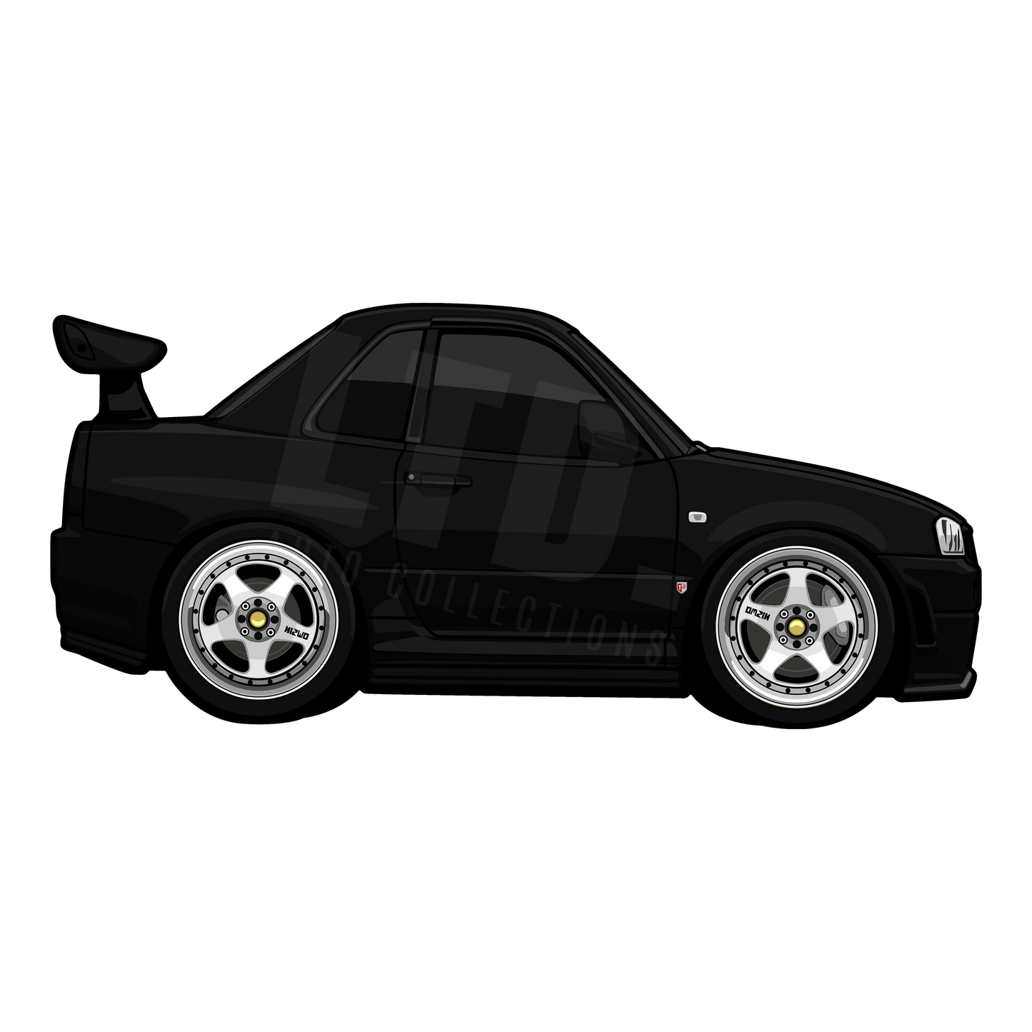 Nissan Skyline R34 GTR Rug