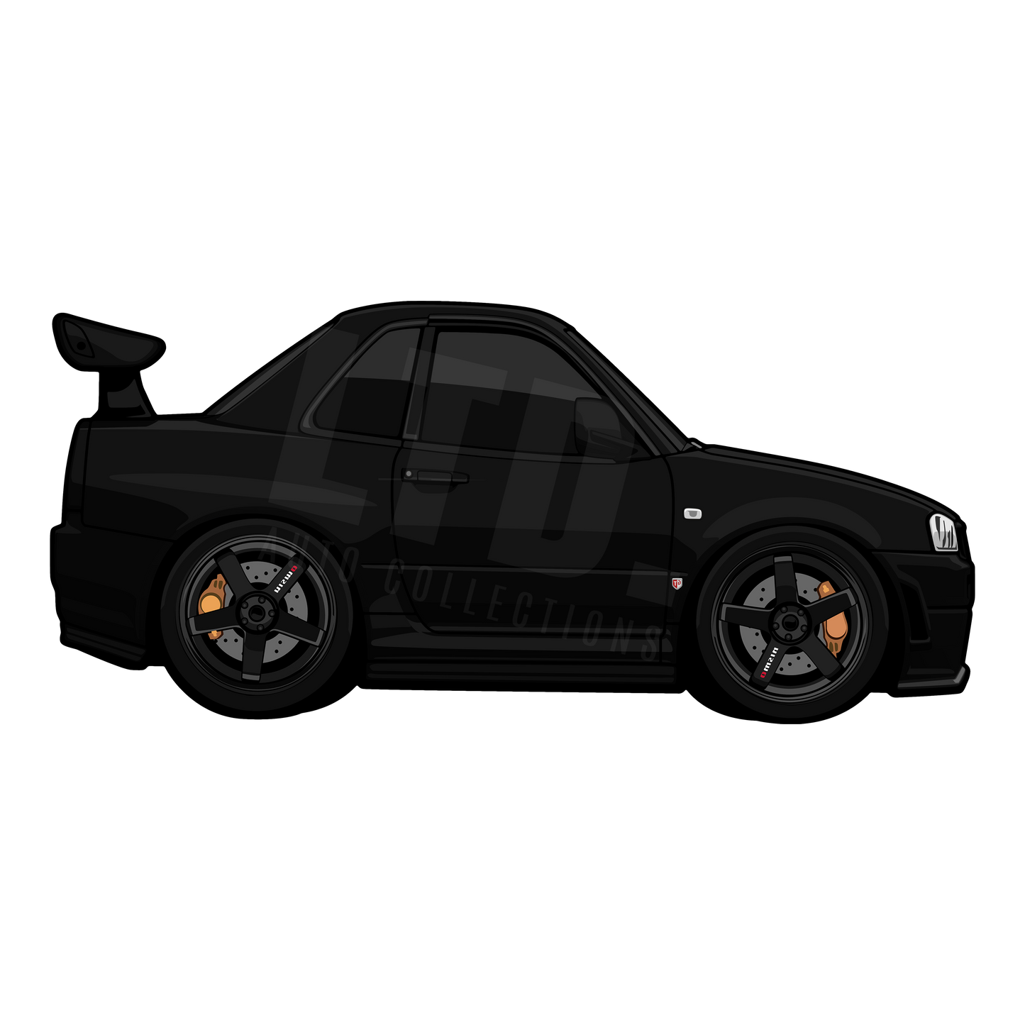 Nissan Skyline R34 GTR Rug