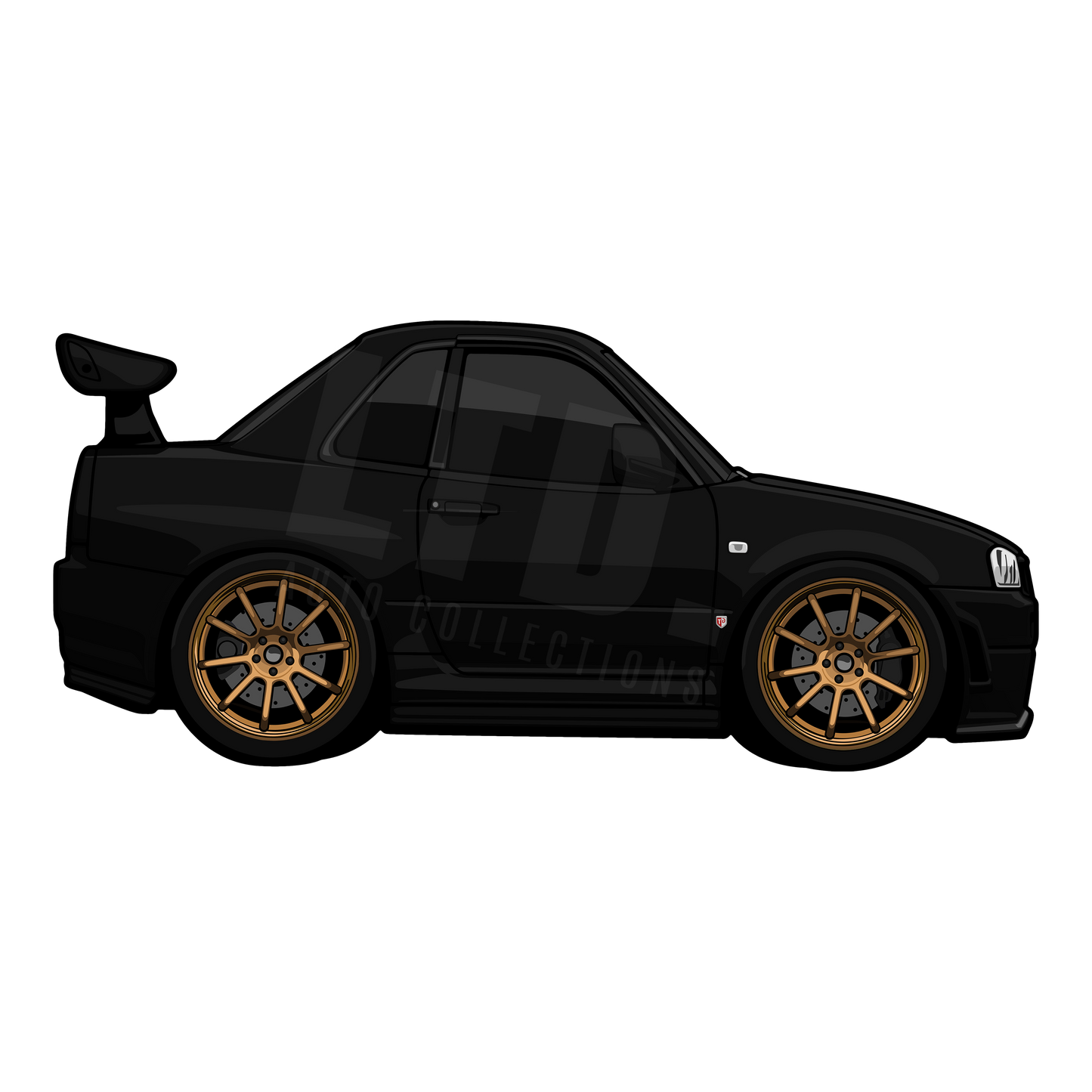 Nissan Skyline R34 GTR Rug