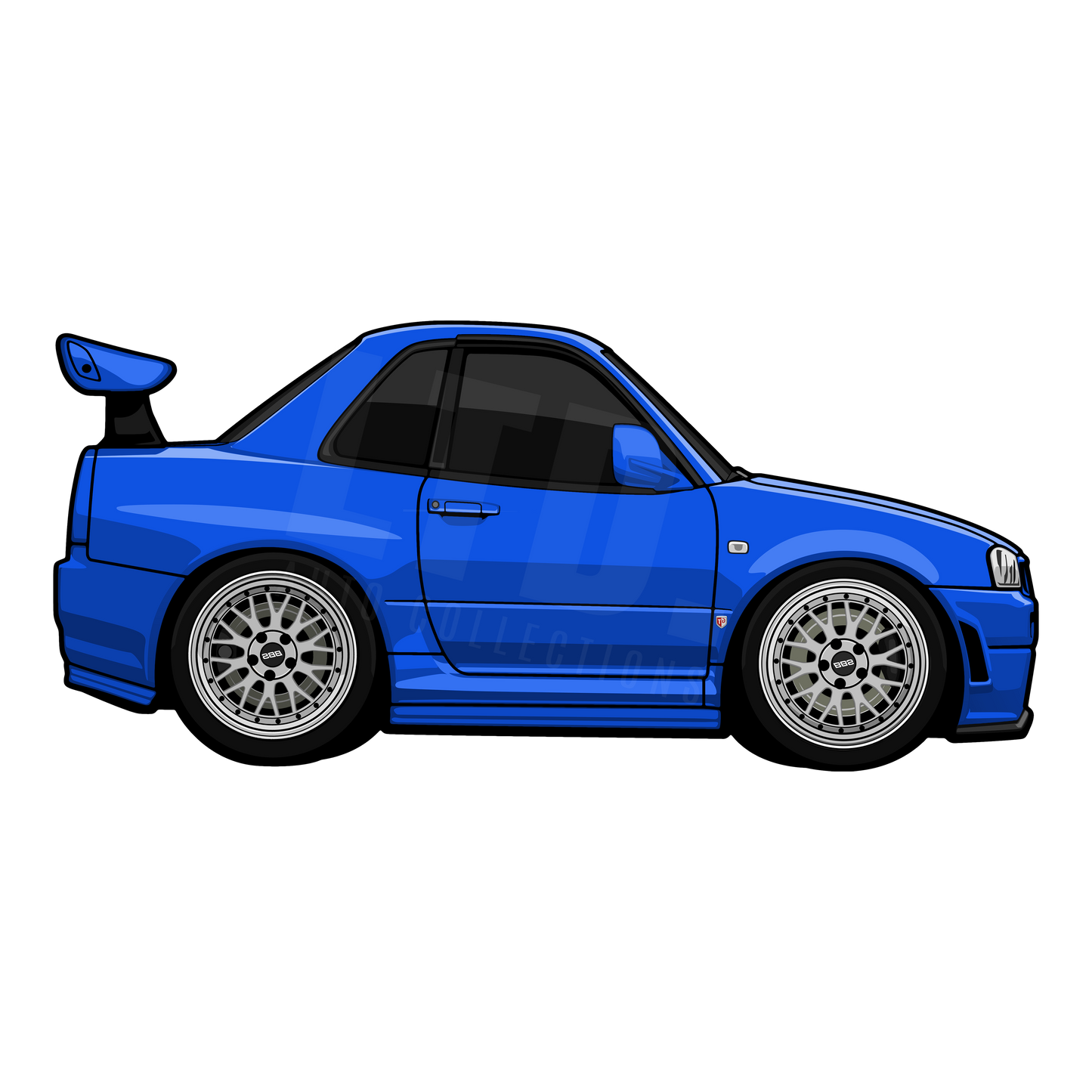 Nissan Skyline R34 GTR Rug