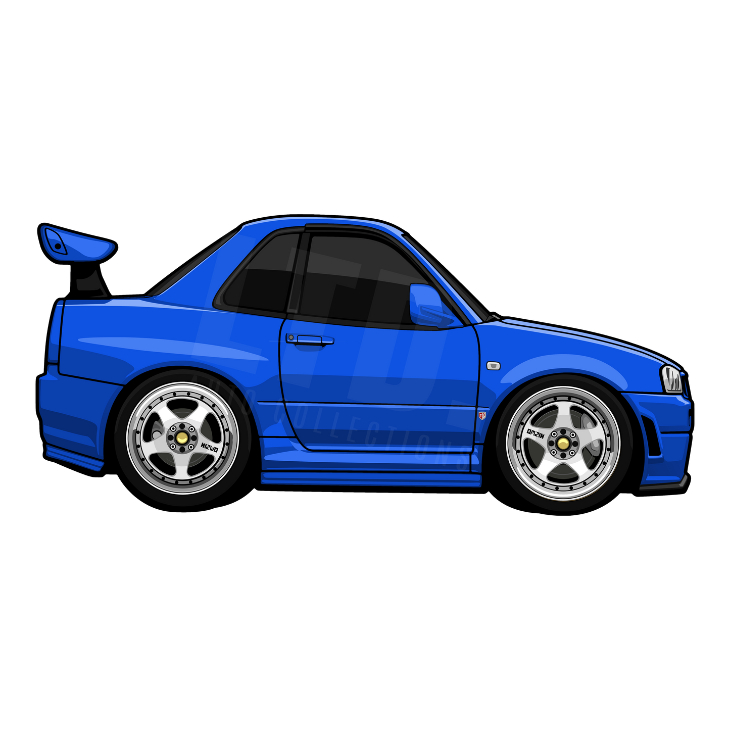 Nissan Skyline R34 GTR Rug
