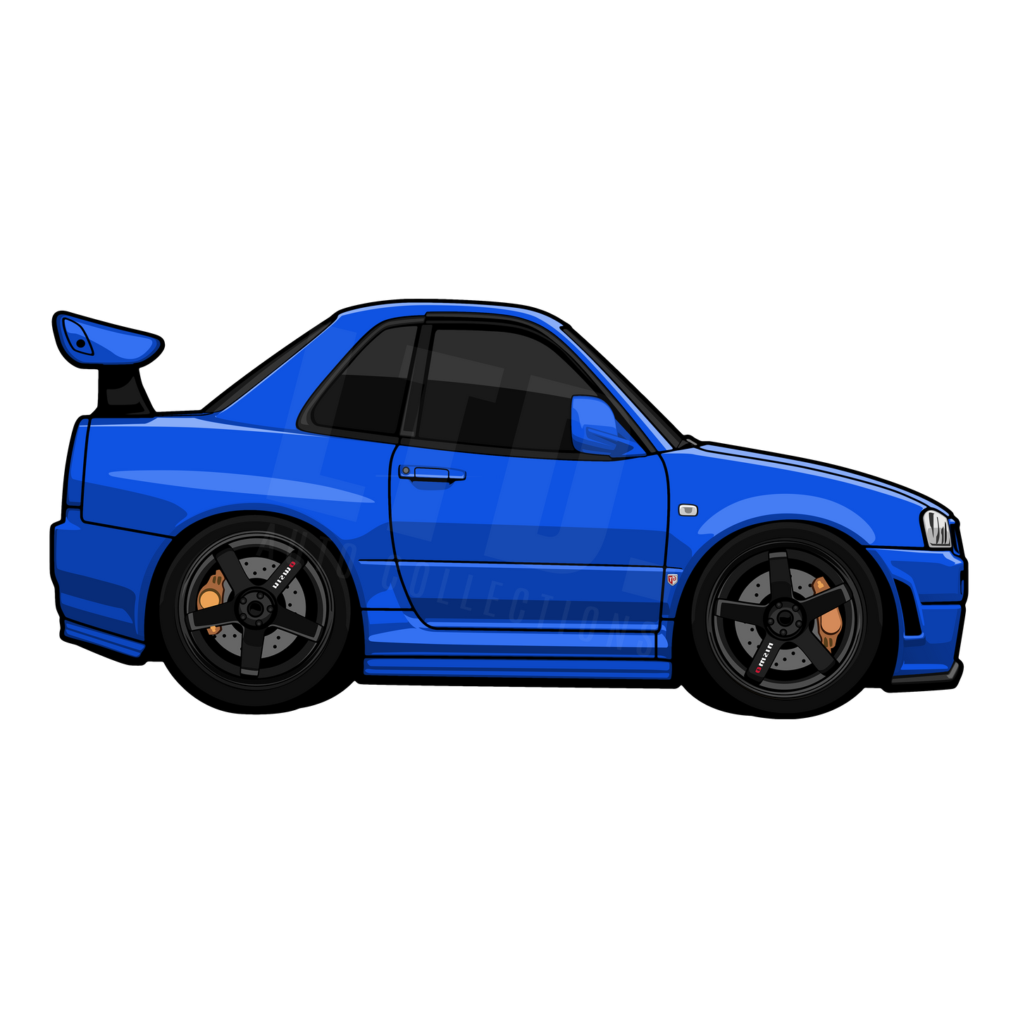 Nissan Skyline R34 GTR Rug