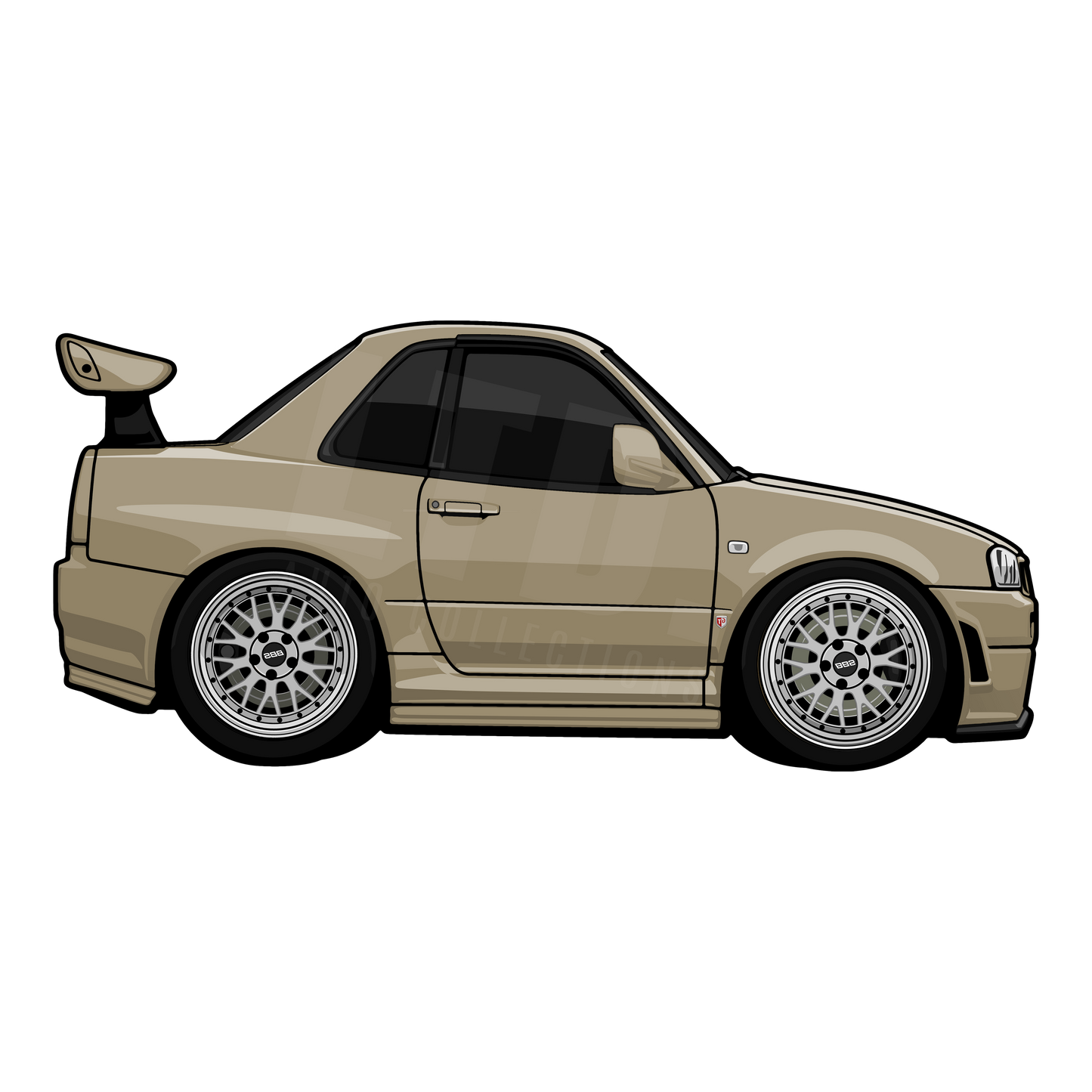 Nissan Skyline R34 GTR Rug