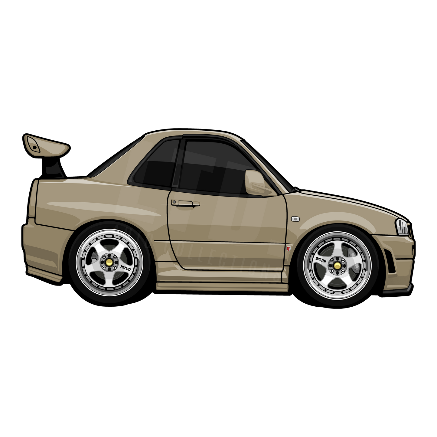 Nissan Skyline R34 GTR Rug