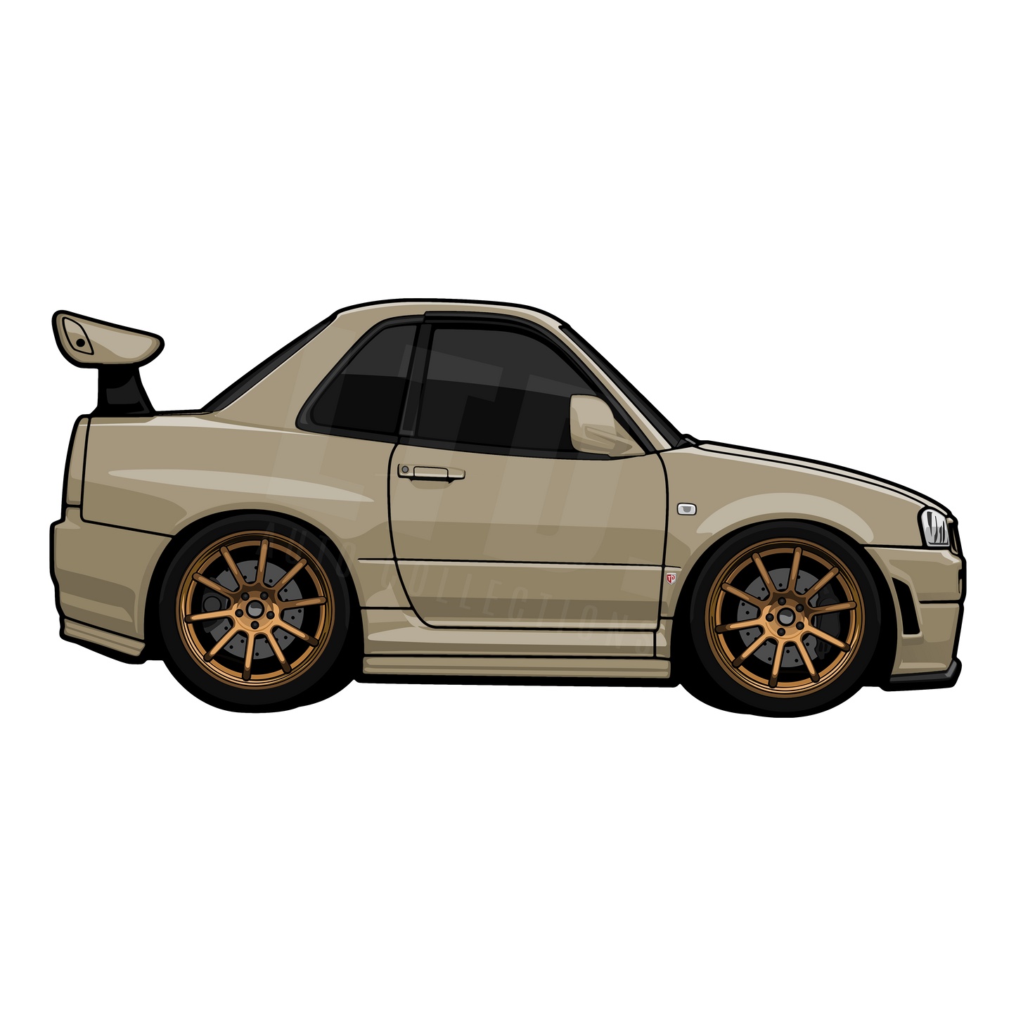 Nissan Skyline R34 GTR Rug