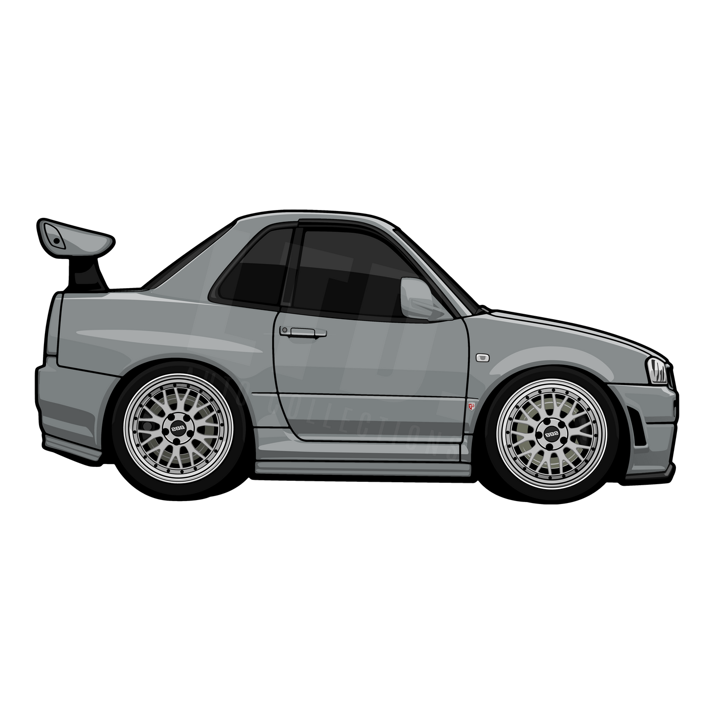 Nissan Skyline R34 GTR Rug