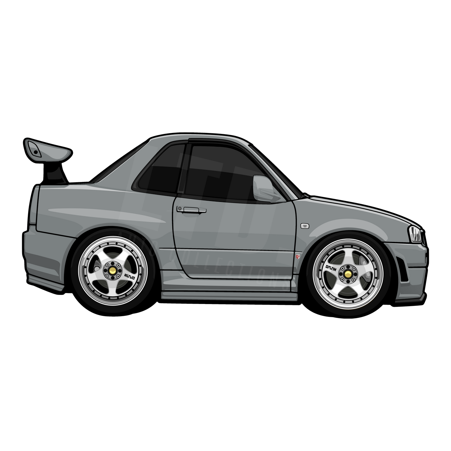 Nissan Skyline R34 GTR Rug