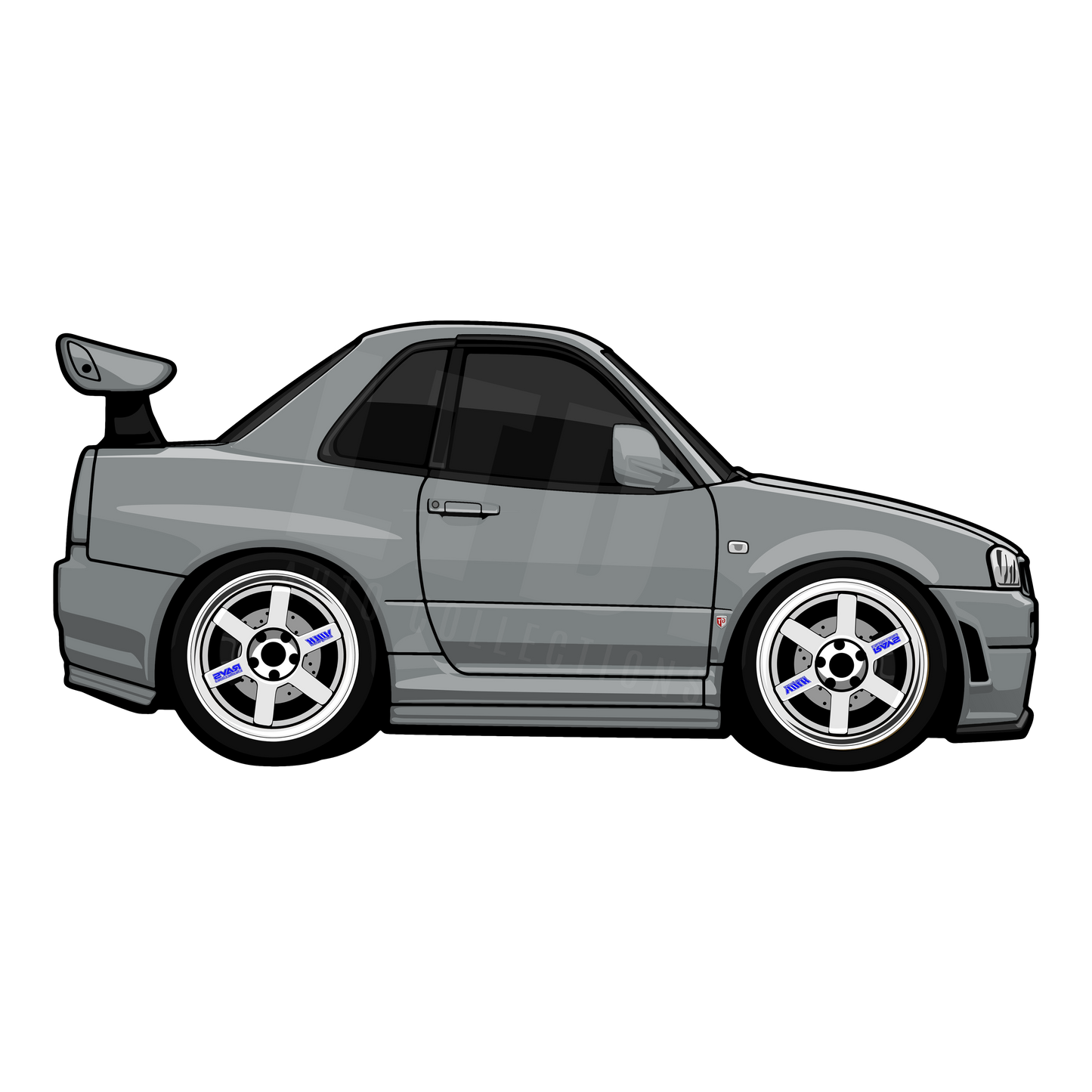 Nissan Skyline R34 GTR Rug
